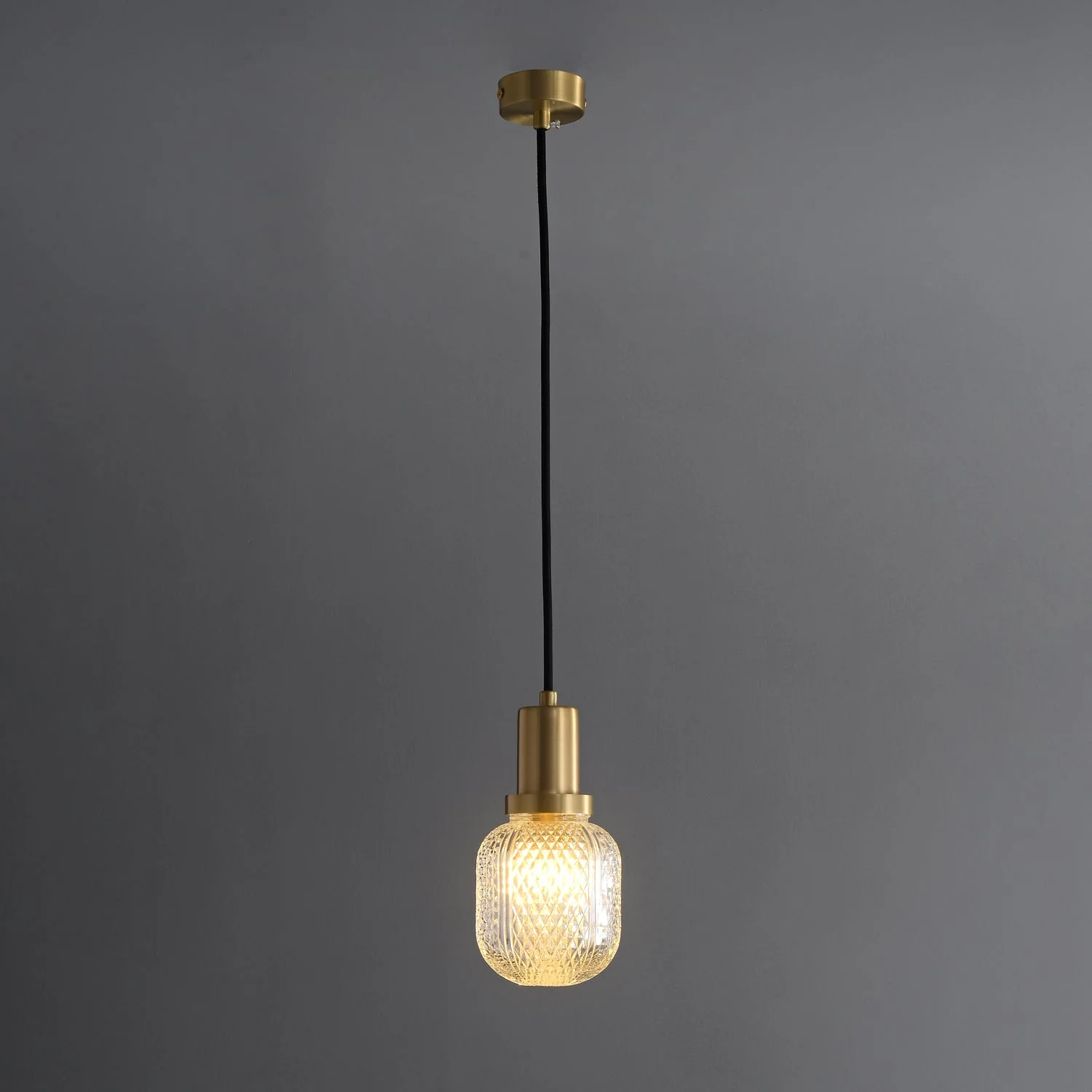 Cacarir Premium Nordic Art Brass Glass Pendant Lamp - Image 11
