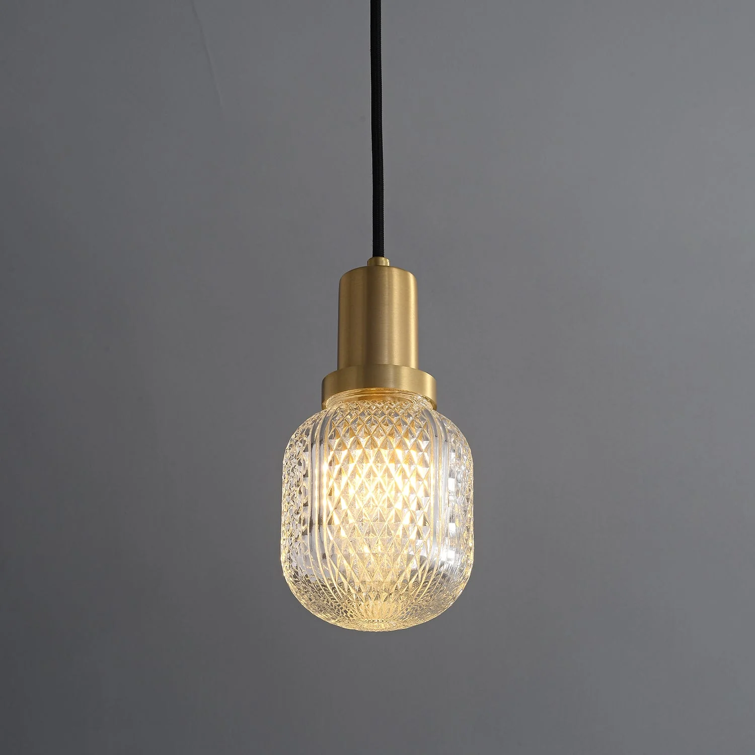 Cacarir Premium Nordic Art Brass Glass Pendant Lamp - Image 3