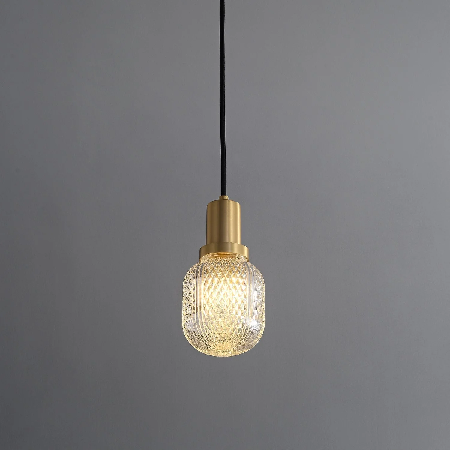 Cacarir Premium Nordic Art Brass Glass Pendant Lamp - Image 4
