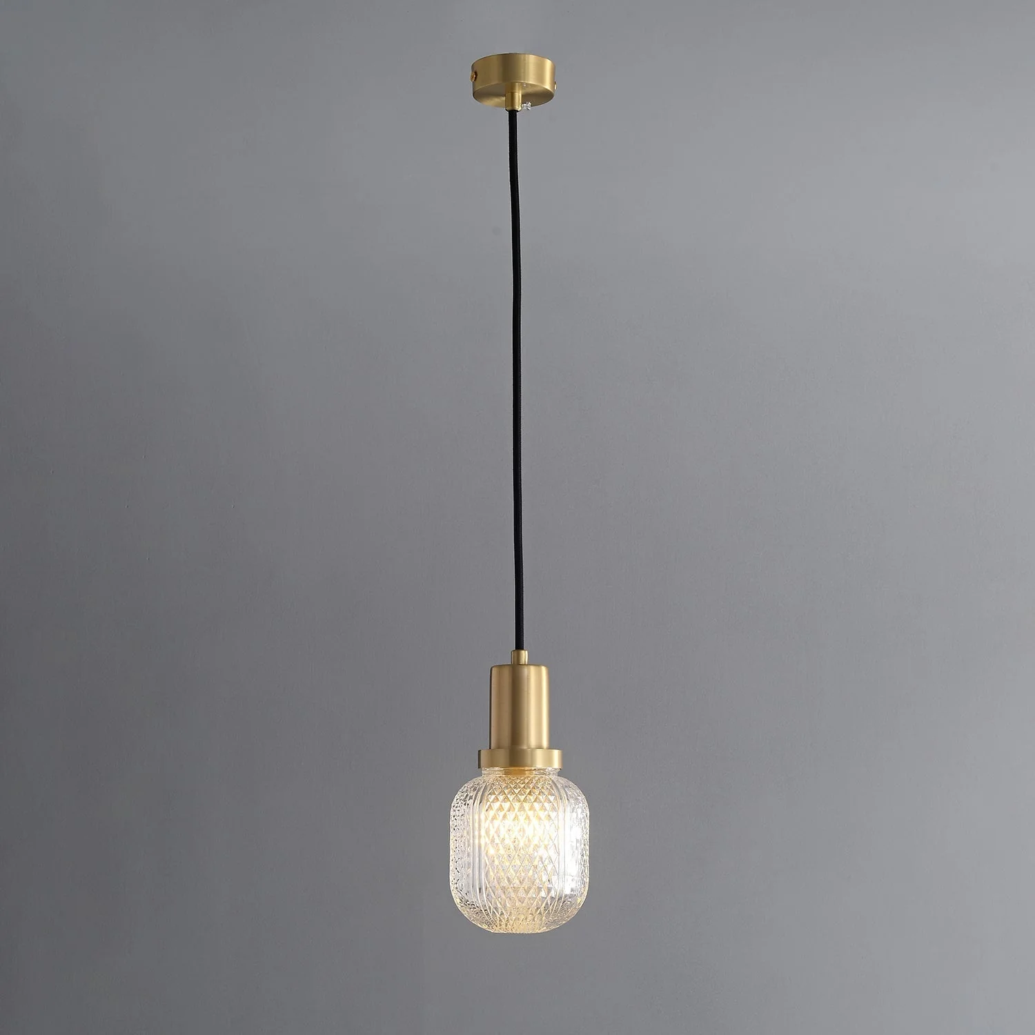 Cacarir Premium Nordic Art Brass Glass Pendant Lamp - Image 9