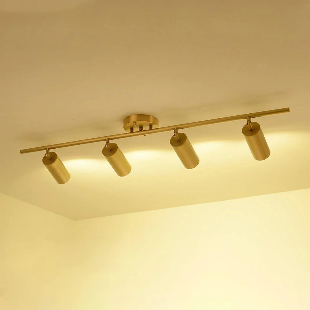 Cacaryra Modern Minimalist Brass Ceiling Lamp - Image 5