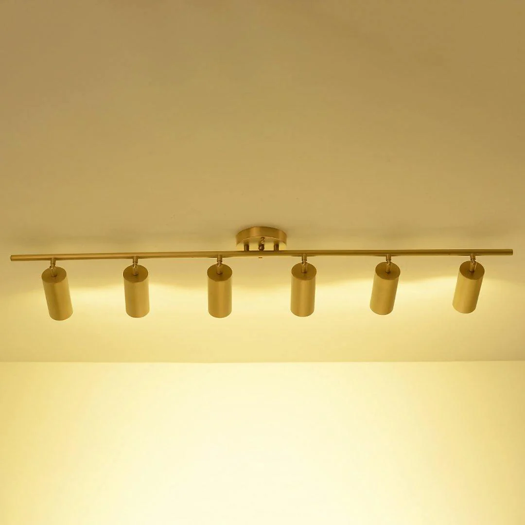 Cacaryra Modern Minimalist Brass Ceiling Lamp - Image 6