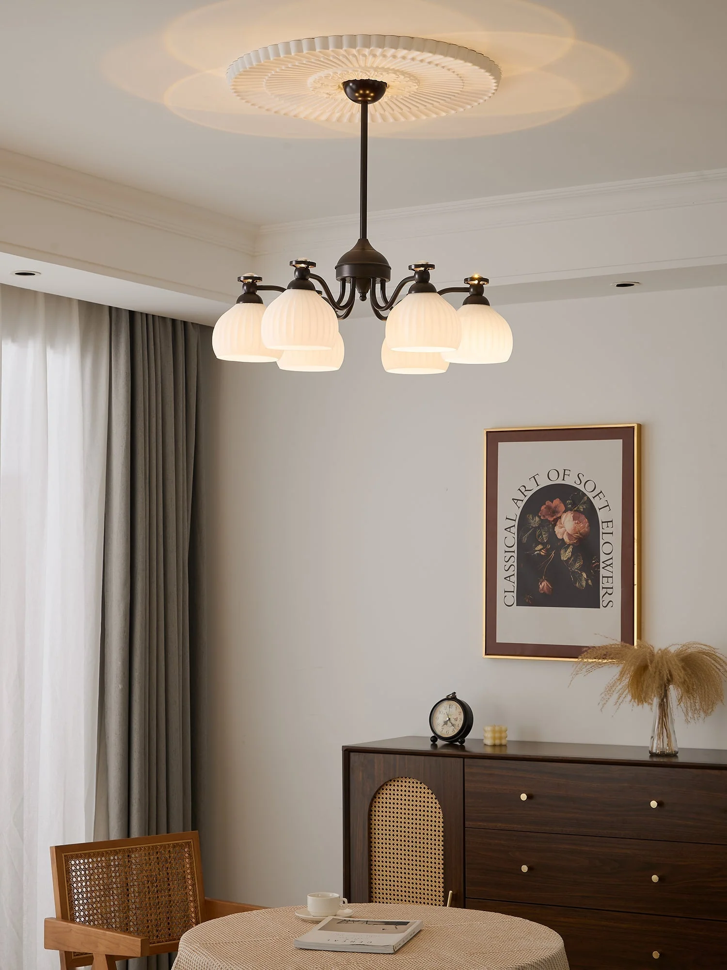 Calaeor Premium Elegance Glass Chandelier - Image 17