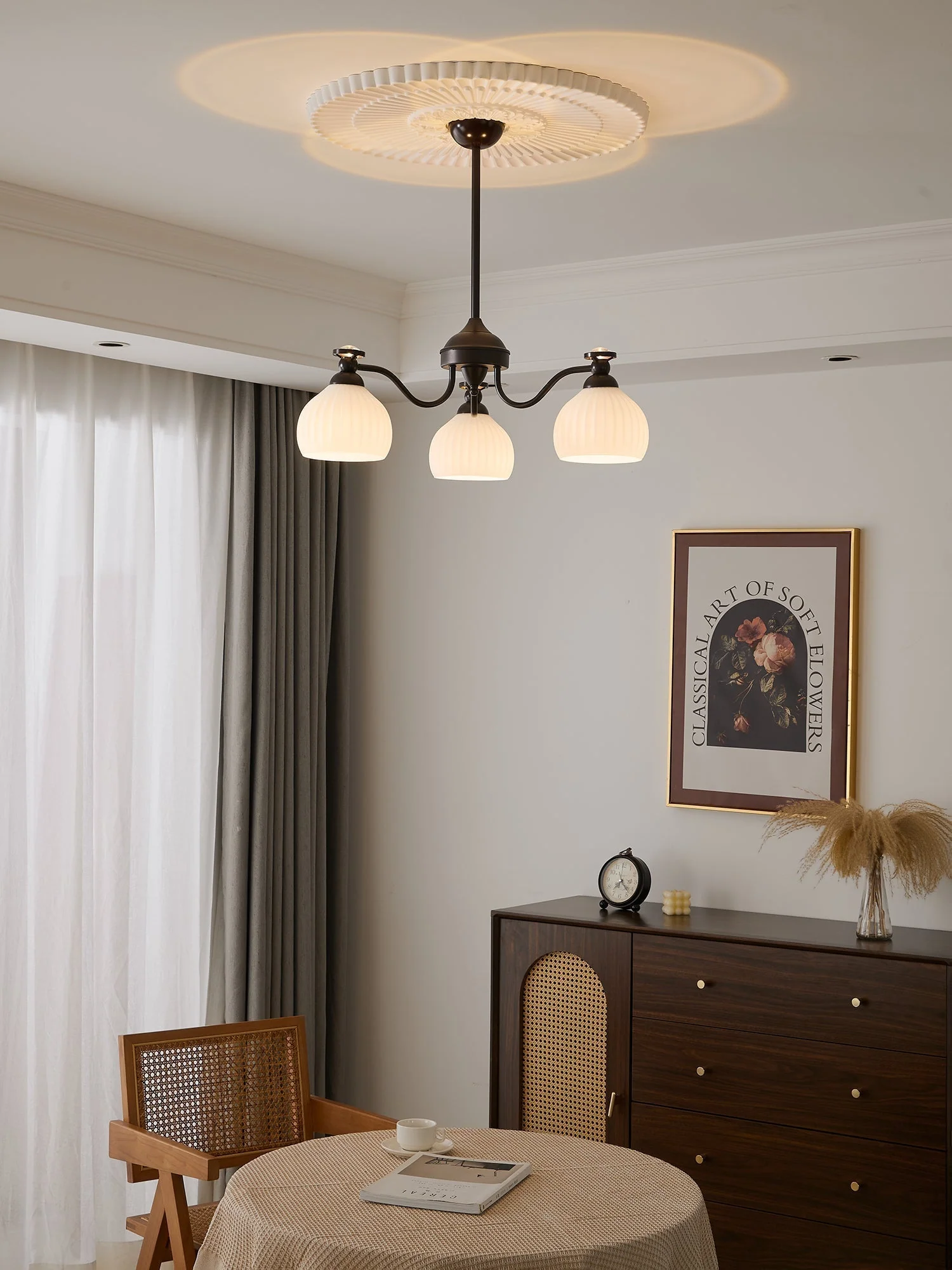 Calaeor Premium Elegance Glass Chandelier - Image 19