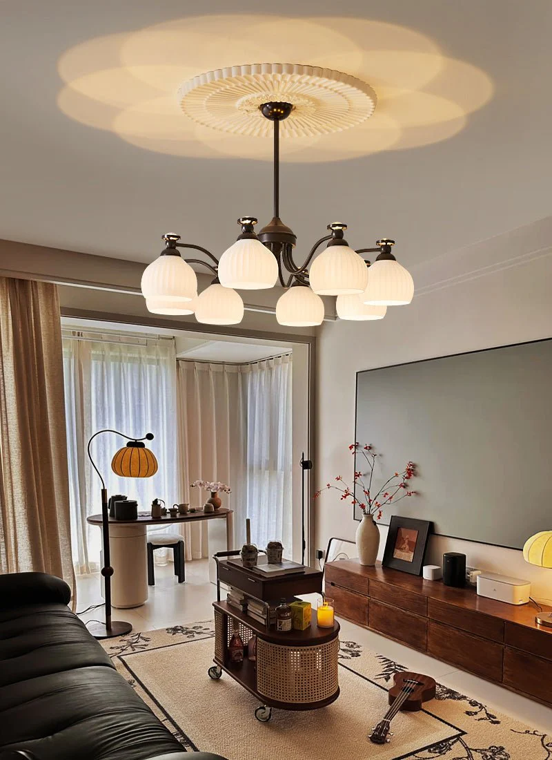 Calaeor Premium Elegance Glass Chandelier - Image 23