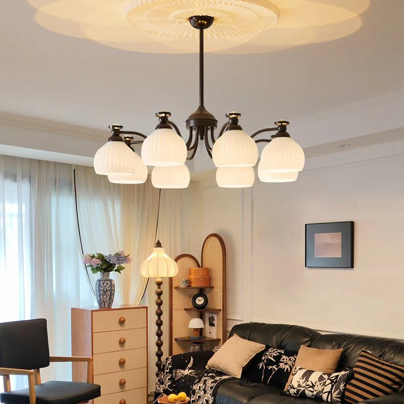 Calaeor Premium Elegance Glass Chandelier - Image 33