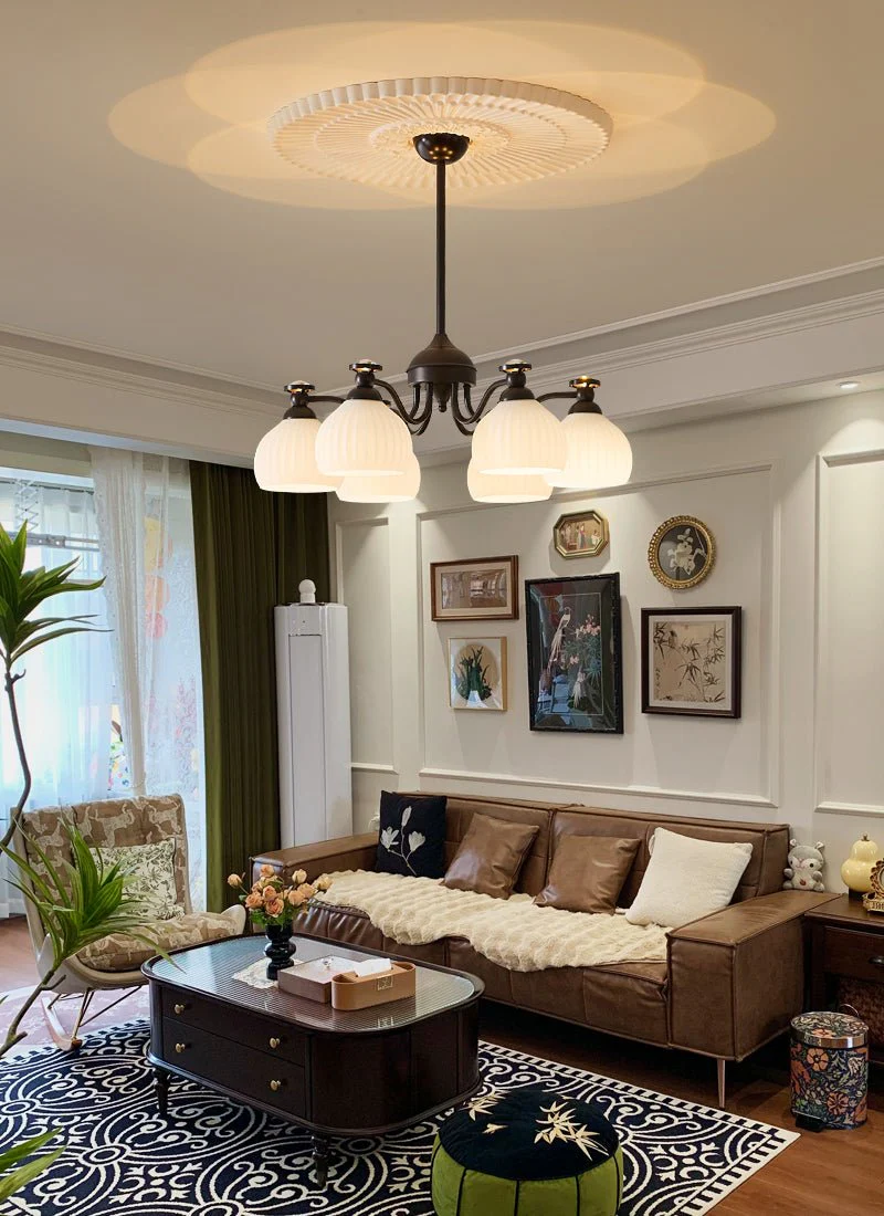 Calaeor Premium Elegance Glass Chandelier - Image 34