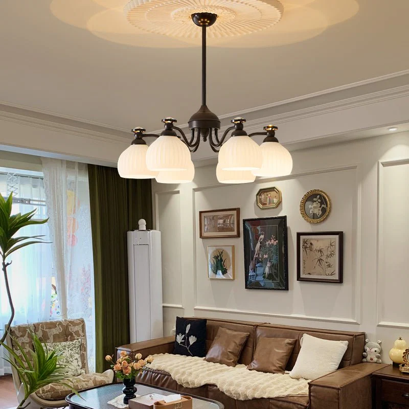 Calaeor Premium Elegance Glass Chandelier - Image 40
