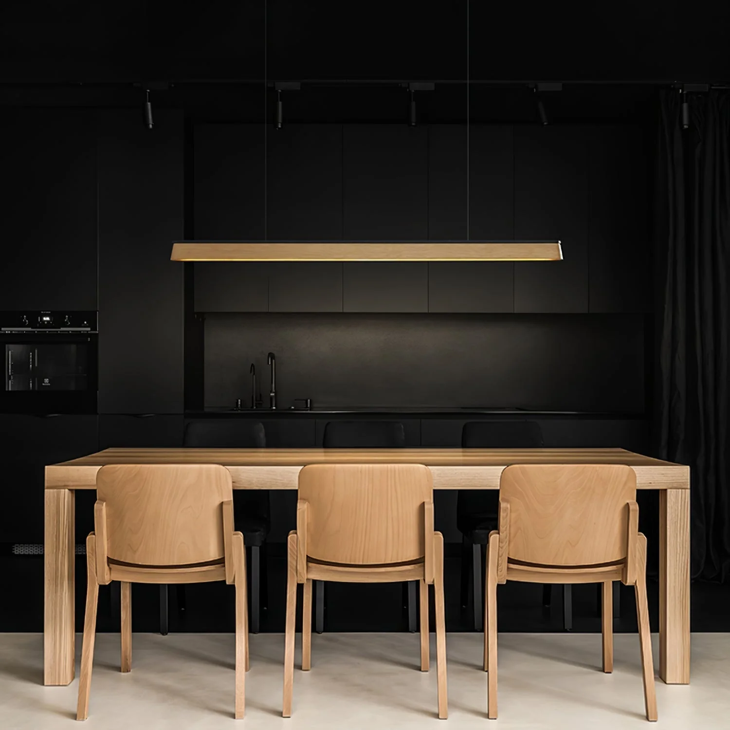 Caleo Industrial Wood Pendant Lamp - Image 11