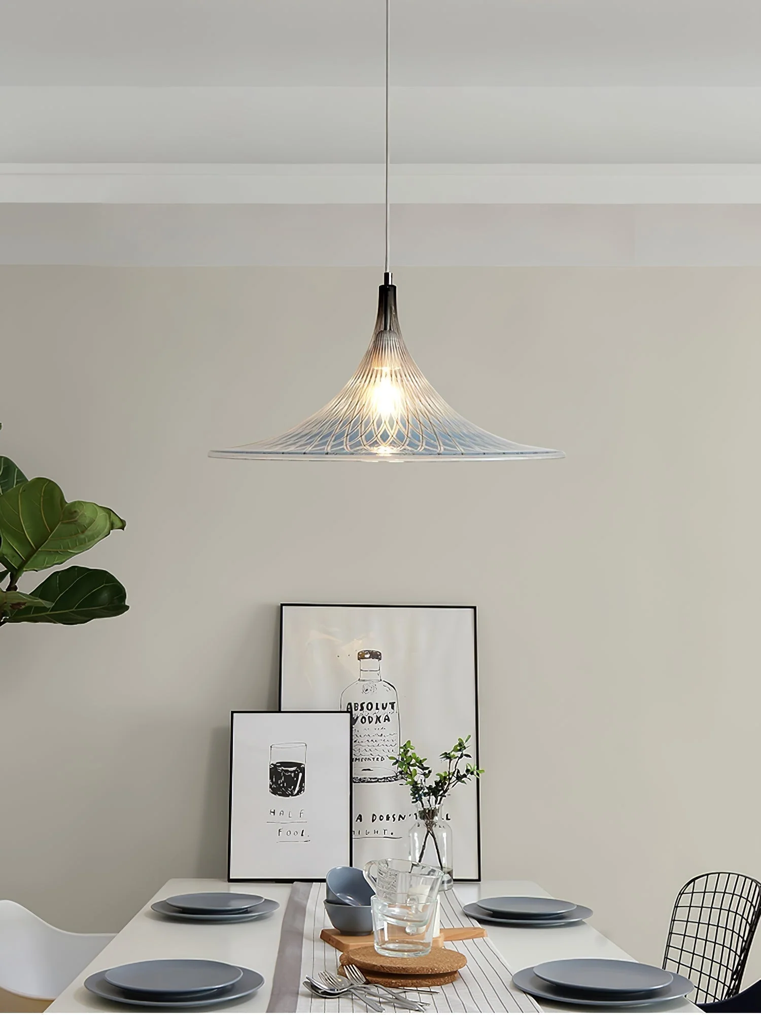 Calire Premium Nordic Art Pendant Light - Image 10
