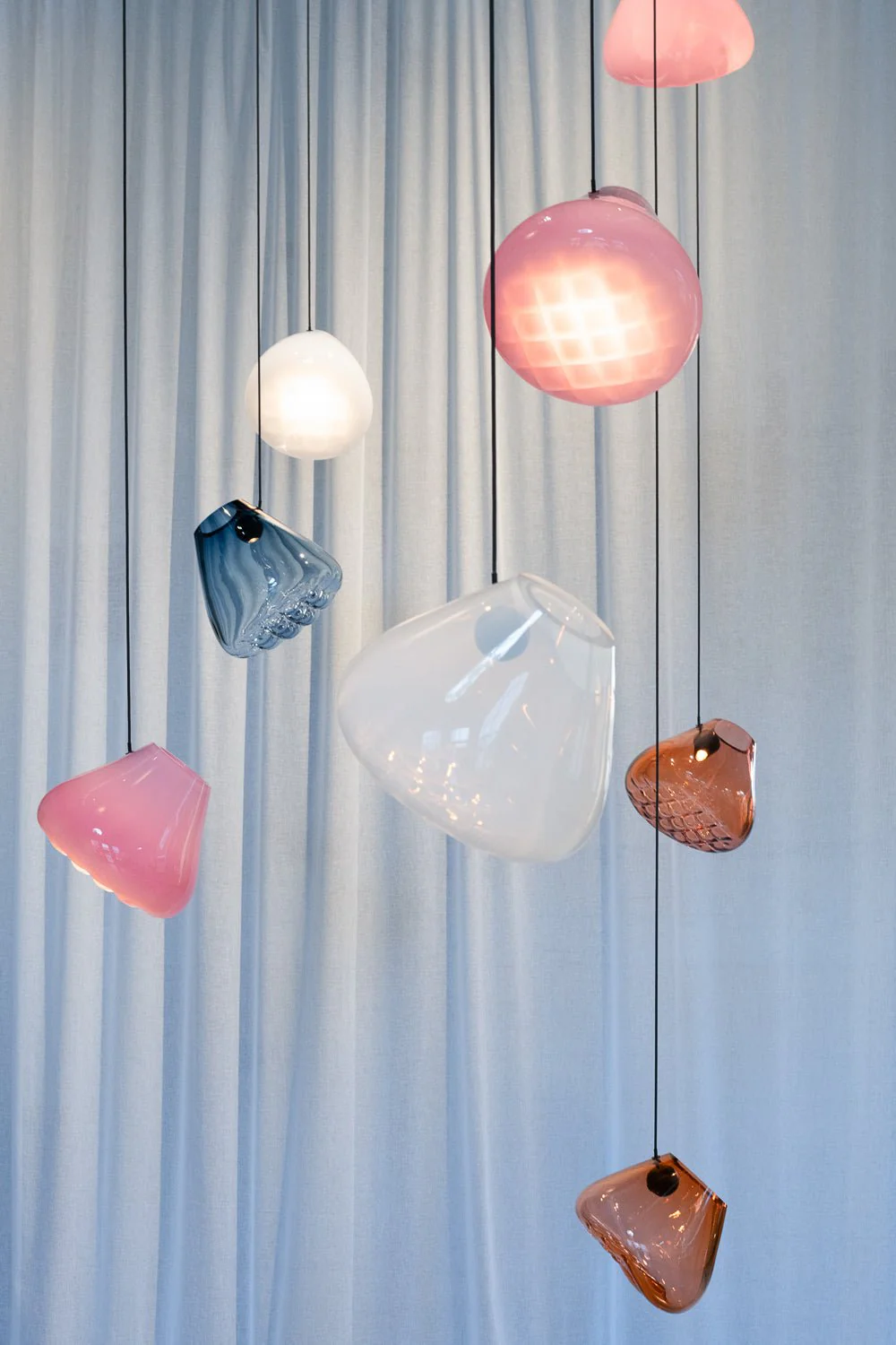 Callie Modern Glass Pendant Light - Image 28