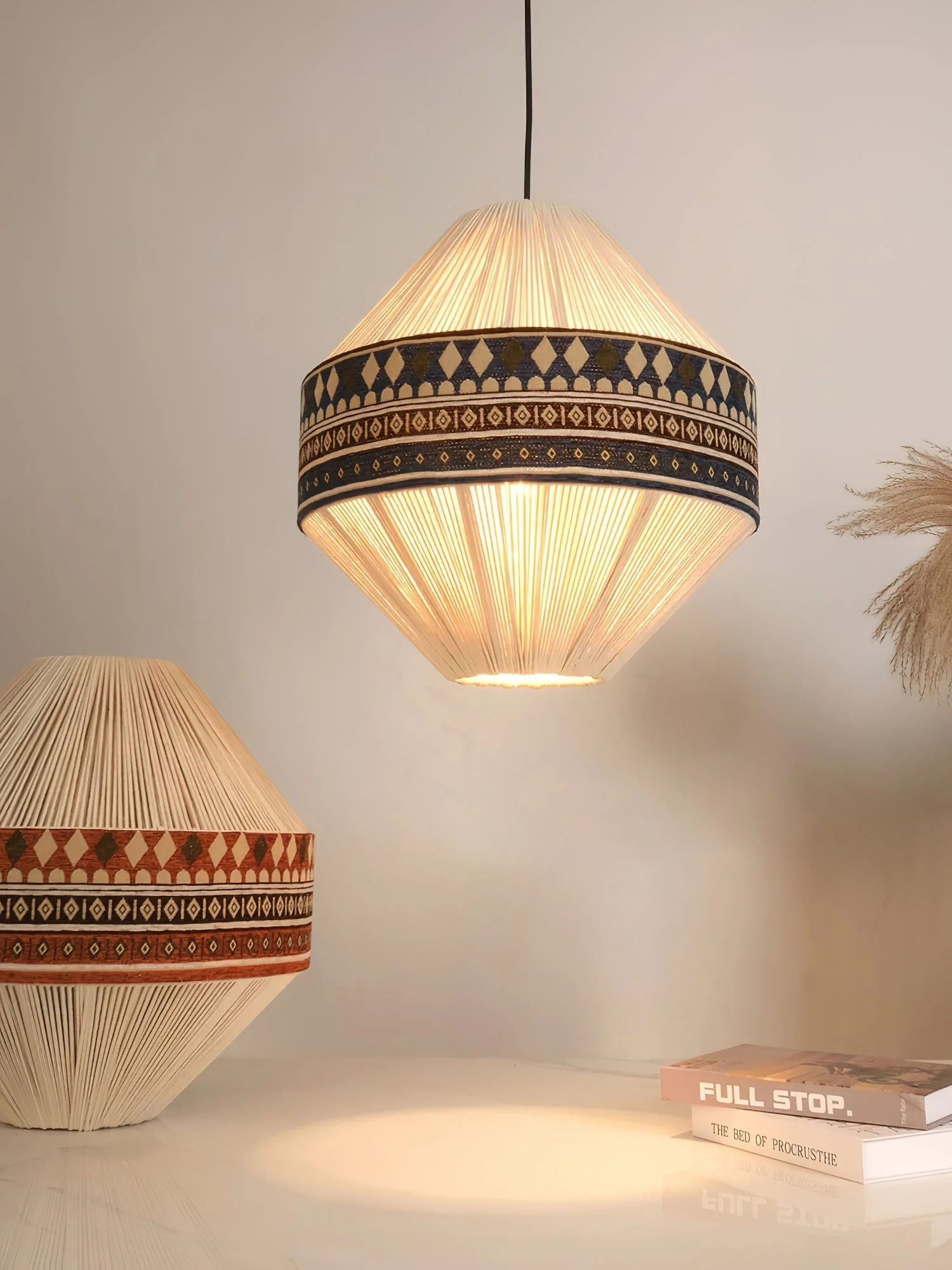 Calyce Fabric Cozy Pendant Lamp - Image 13