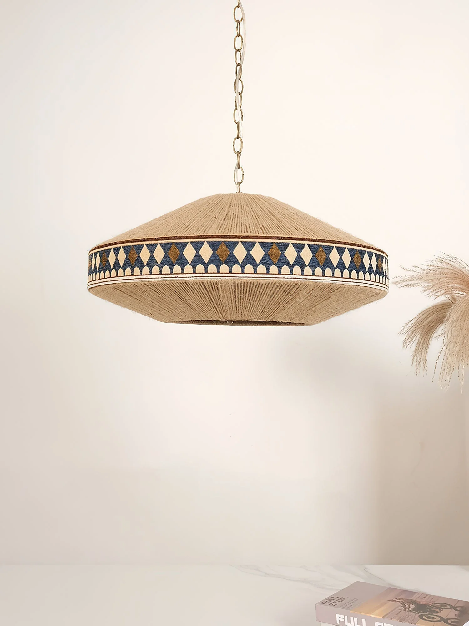 Calyce Fabric Cozy Pendant Lamp - Image 17