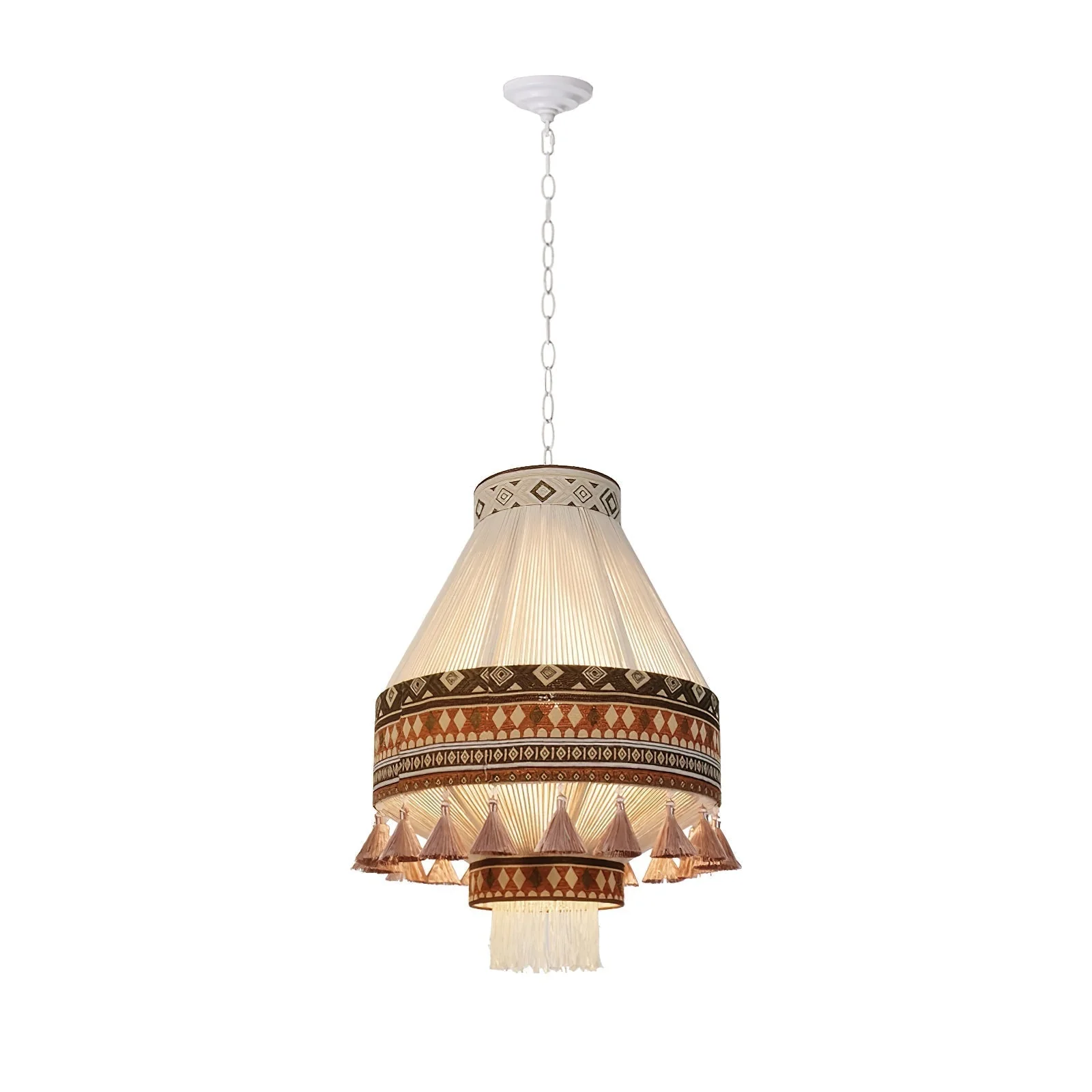Calyce Fabric Cozy Pendant Lamp - Image 27