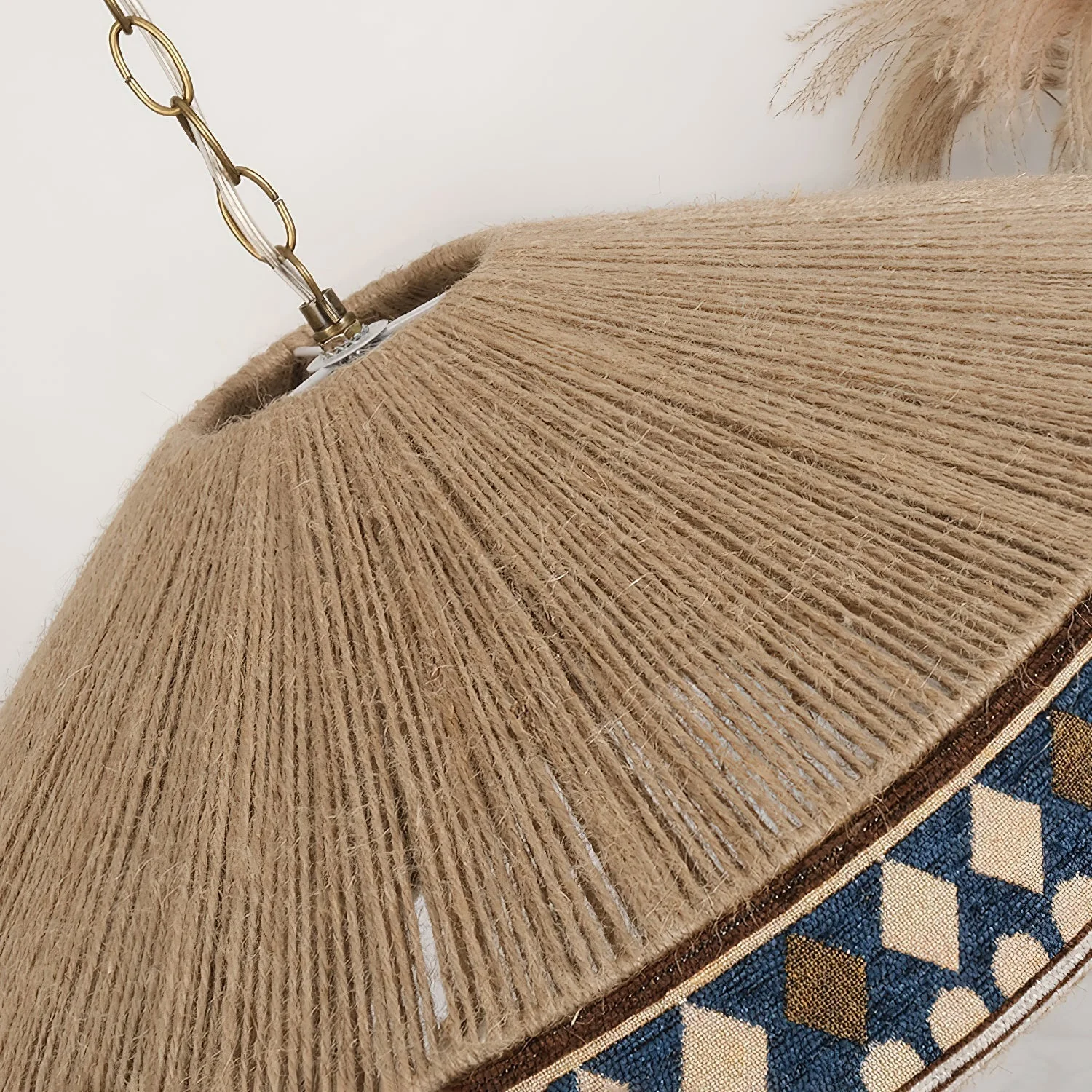 Calyce Fabric Cozy Pendant Lamp - Image 9