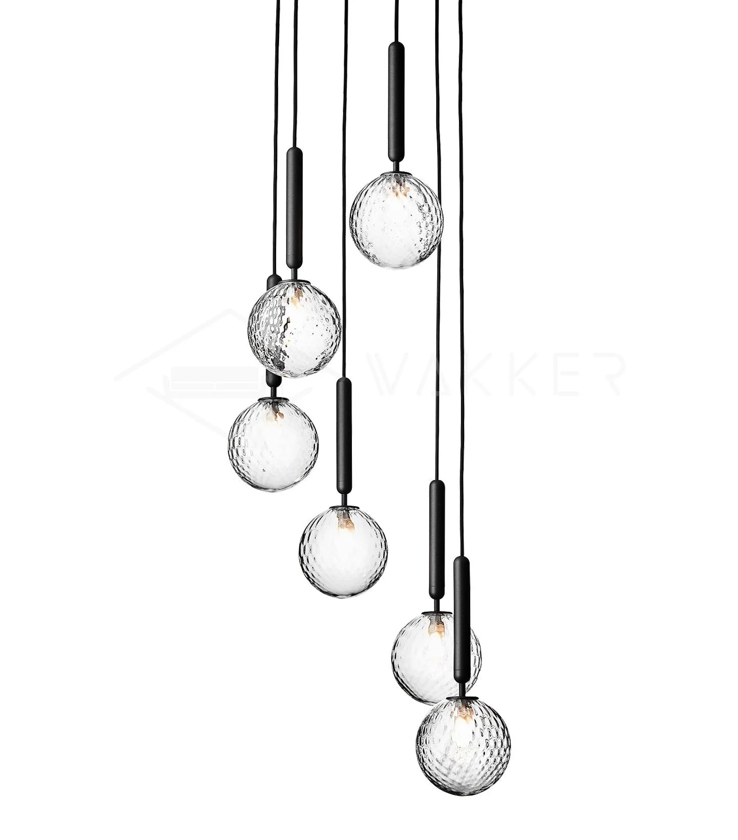 Calyxia Glass Classic Industrial Pendant Light - Image 108