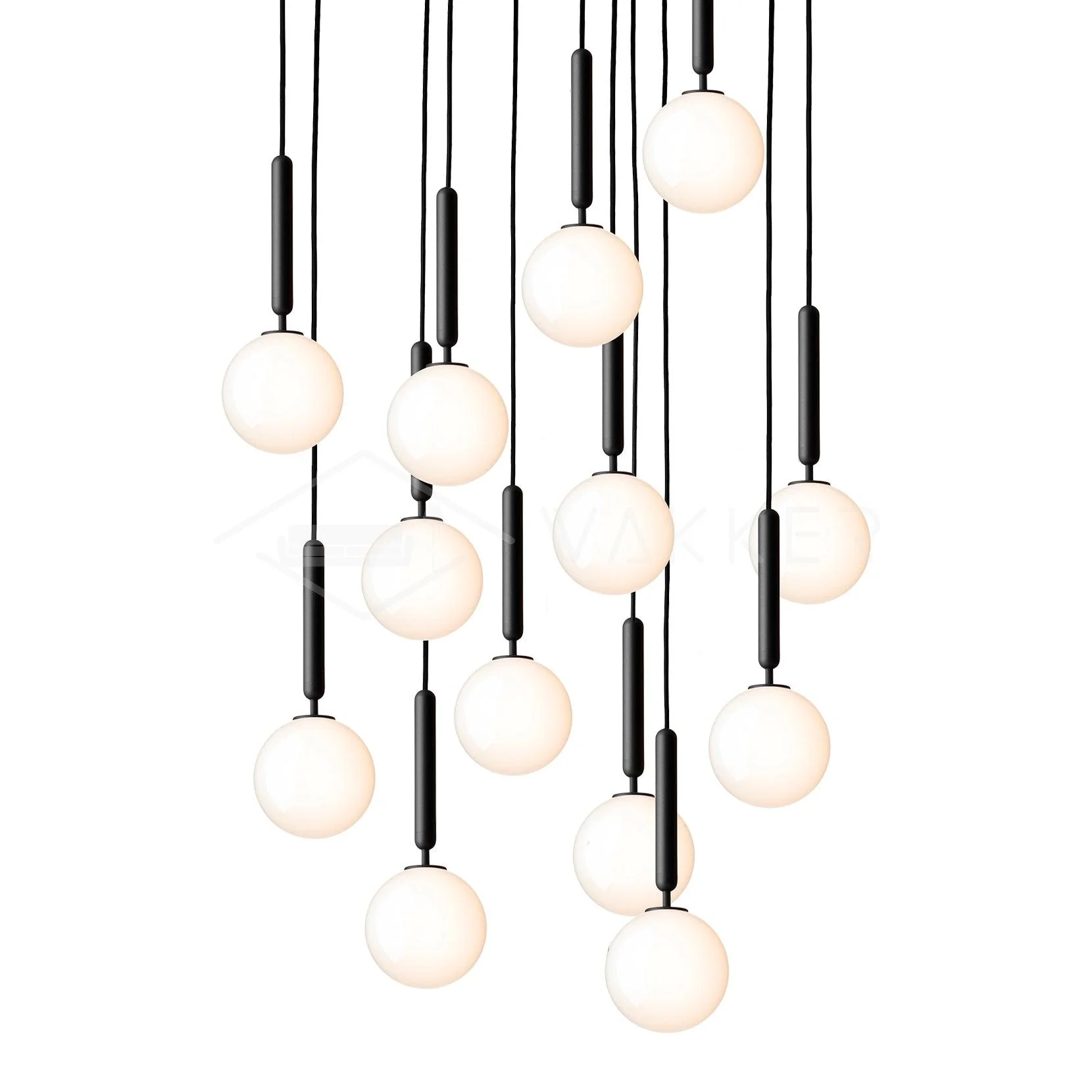 Calyxia Glass Classic Industrial Pendant Light - Image 116