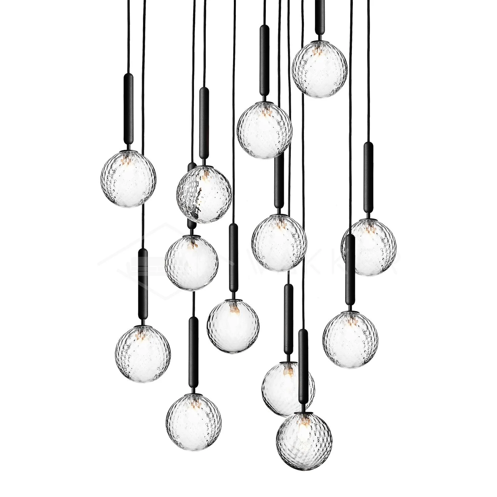 Calyxia Glass Classic Industrial Pendant Light - Image 117