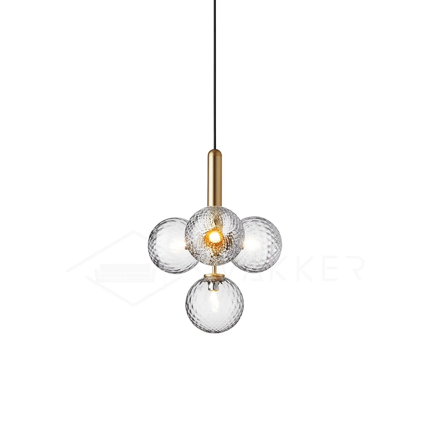 Calyxia Glass Classic Industrial Pendant Light - Image 33