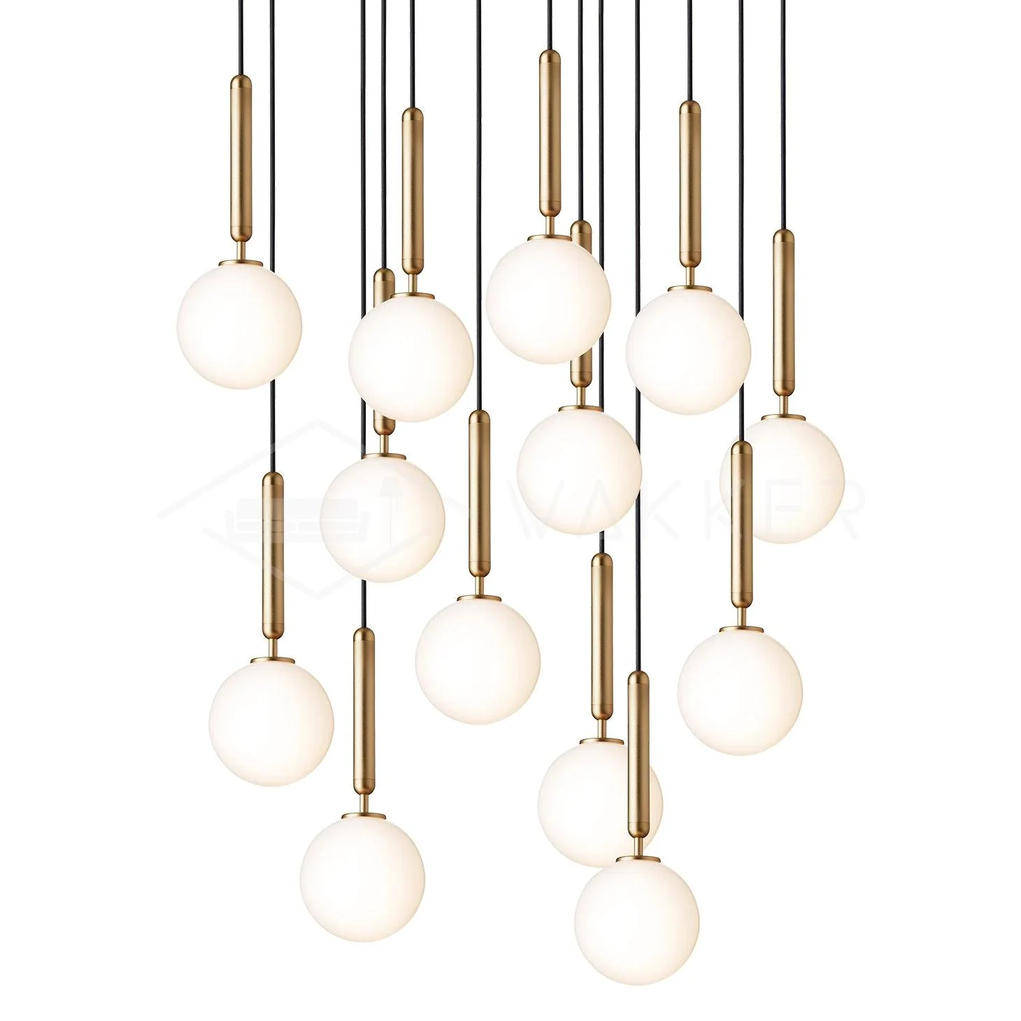 Calyxia Glass Classic Industrial Pendant Light - Image 42
