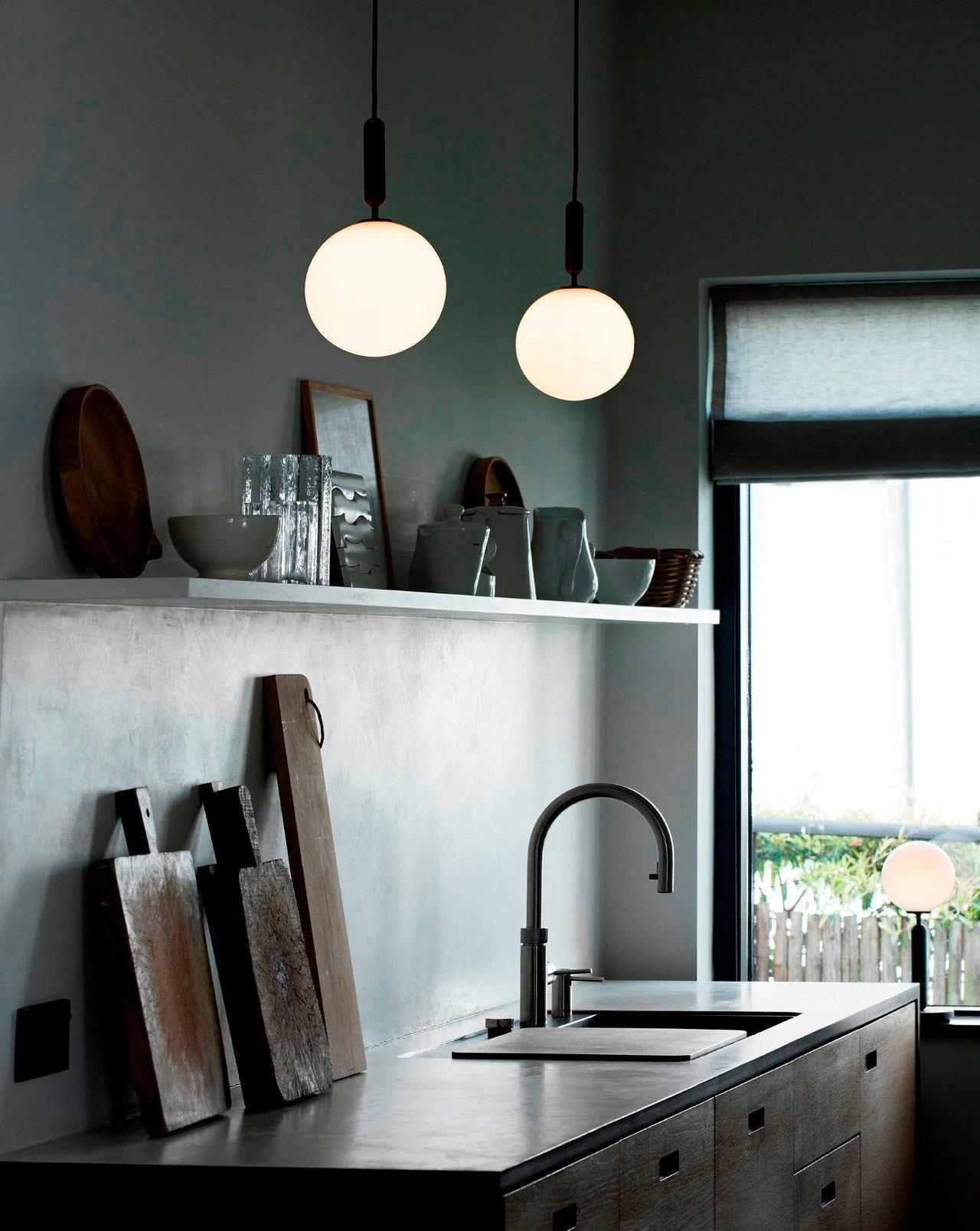 Calyxia Glass Classic Industrial Pendant Light - Image 47