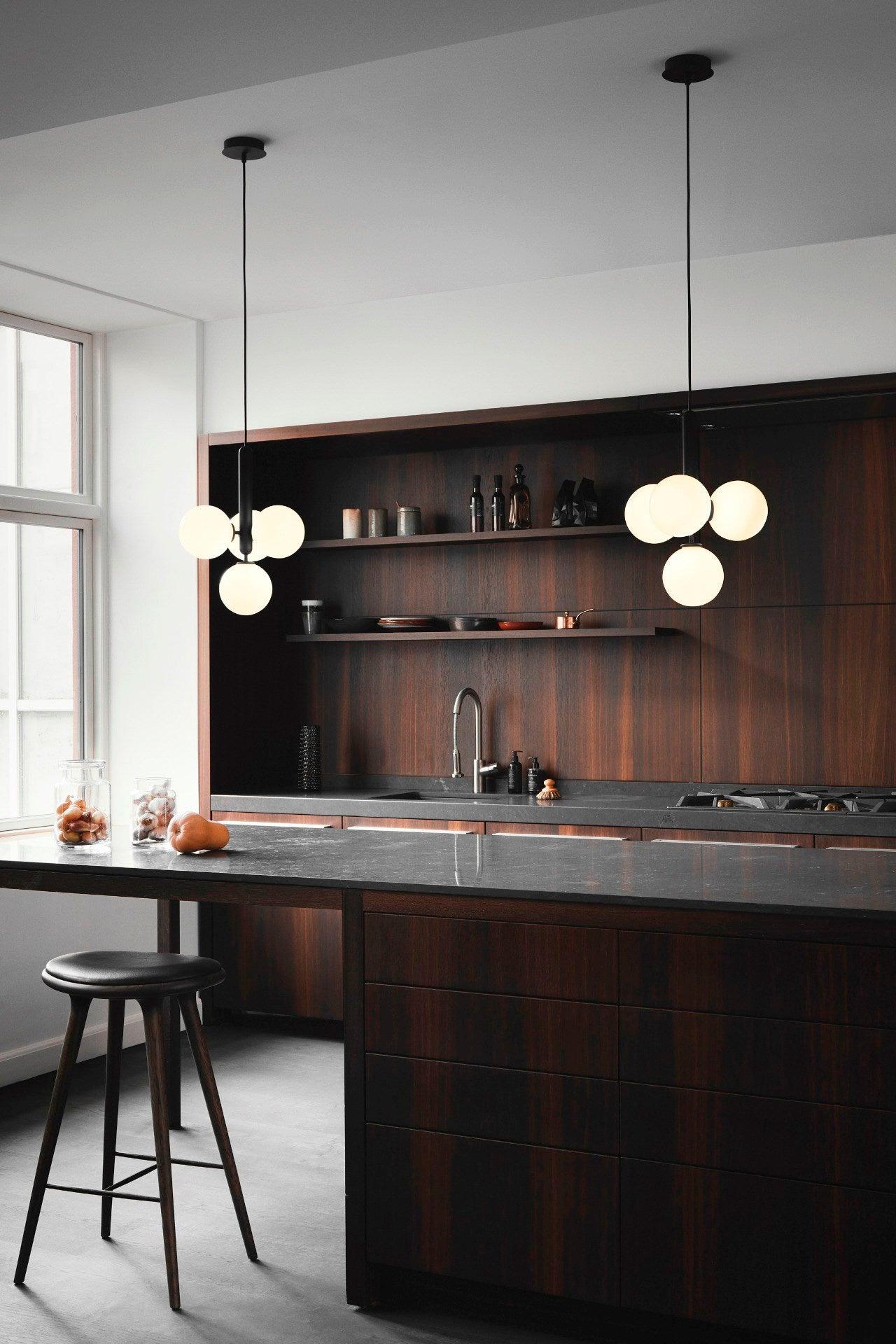 Calyxia Glass Classic Industrial Pendant Light - Image 77