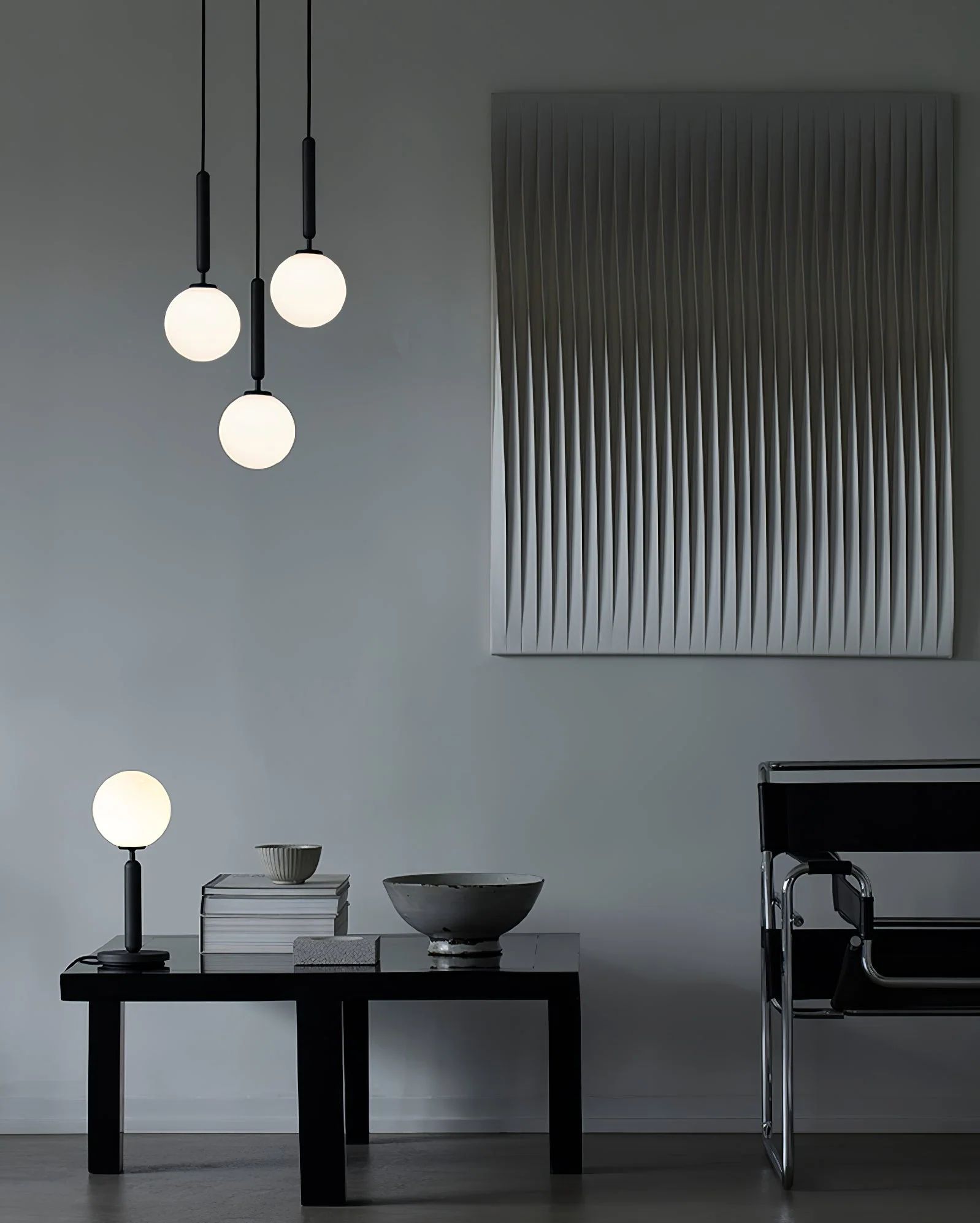 Calyxia Glass Classic Industrial Pendant Light - Image 80