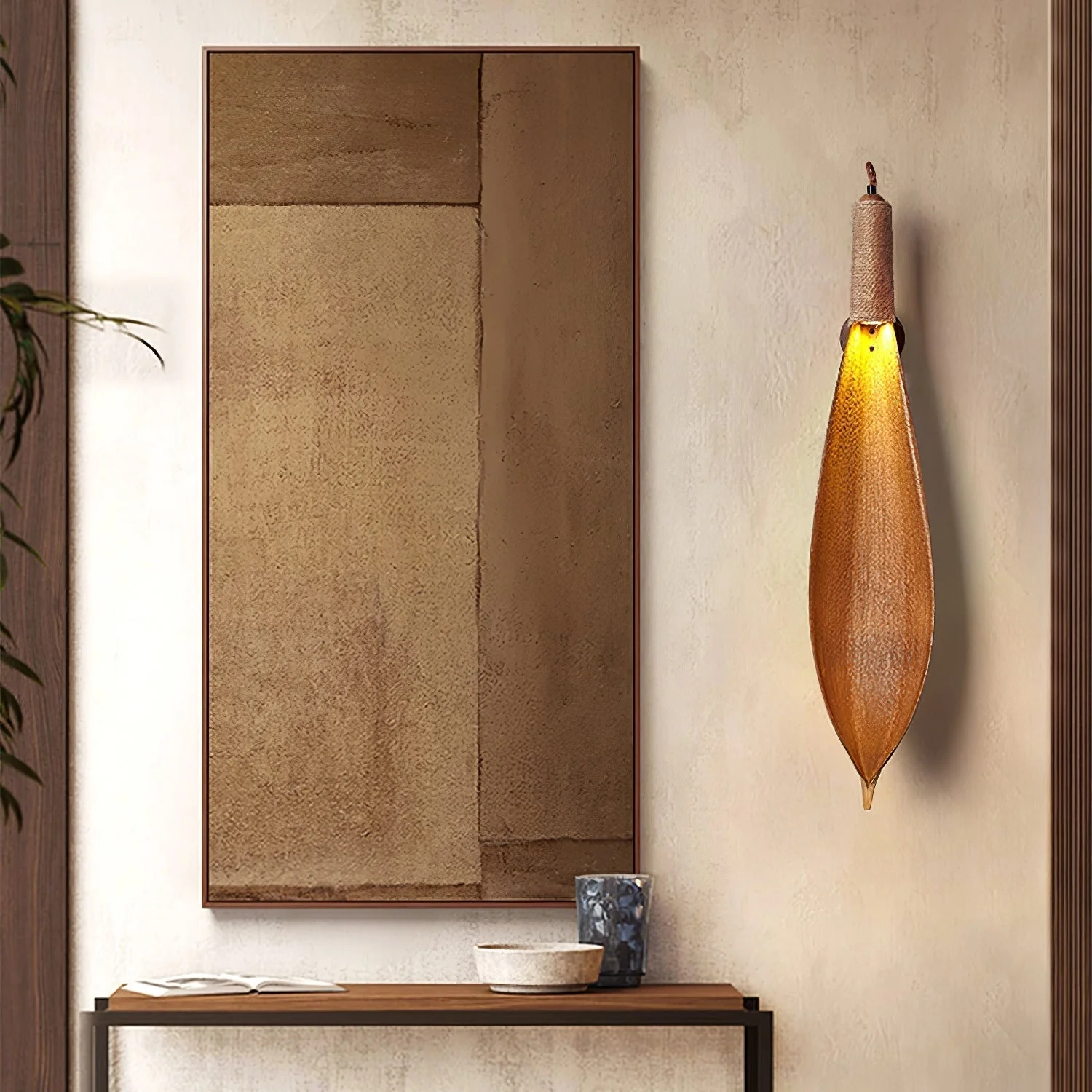 Camarila Individual Creativity Leaf Sconce Wall lamp - Image 13
