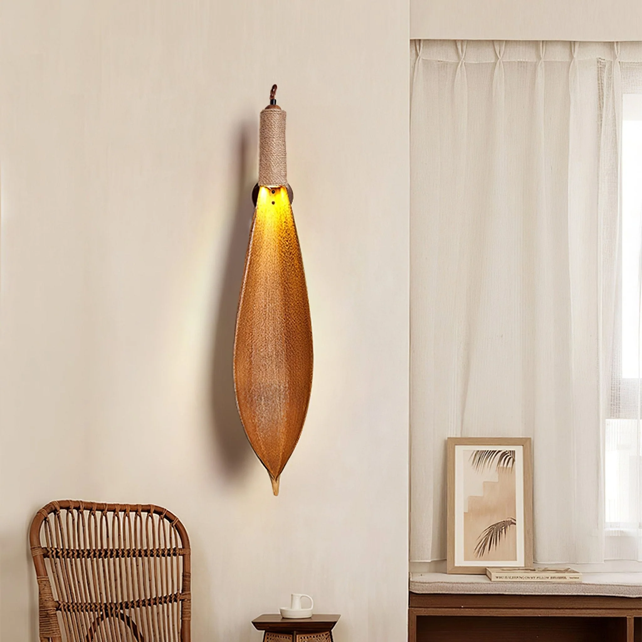 Camarila Individual Creativity Leaf Sconce Wall lamp - Image 4