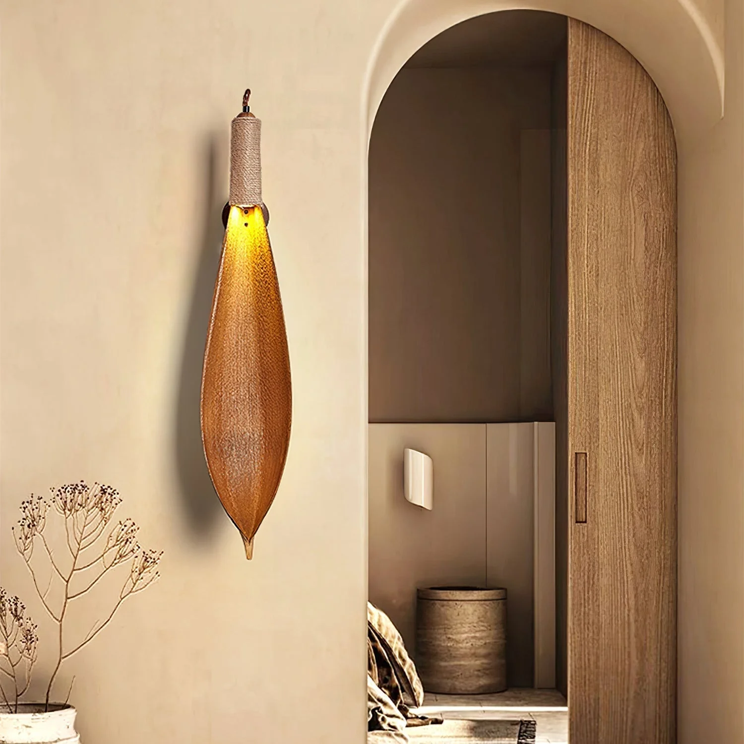Camarila Individual Creativity Leaf Sconce Wall lamp - Image 7