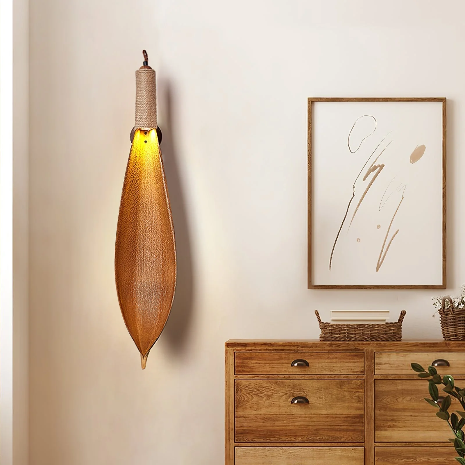Camarila Individual Creativity Leaf Sconce Wall lamp - Image 8