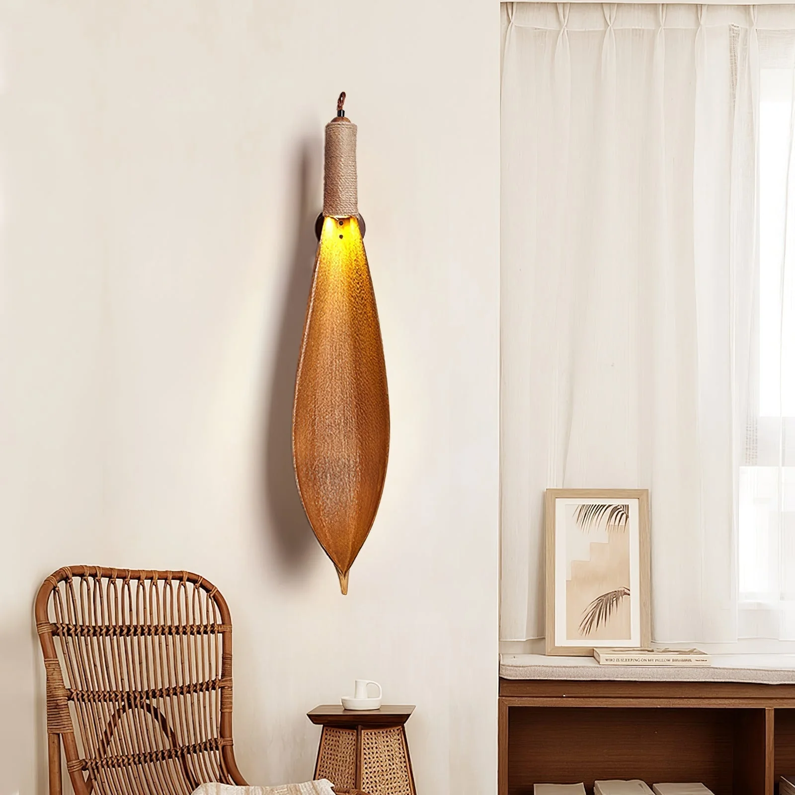 Camarila Individual Creativity Leaf Sconce Wall lamp - Image 9