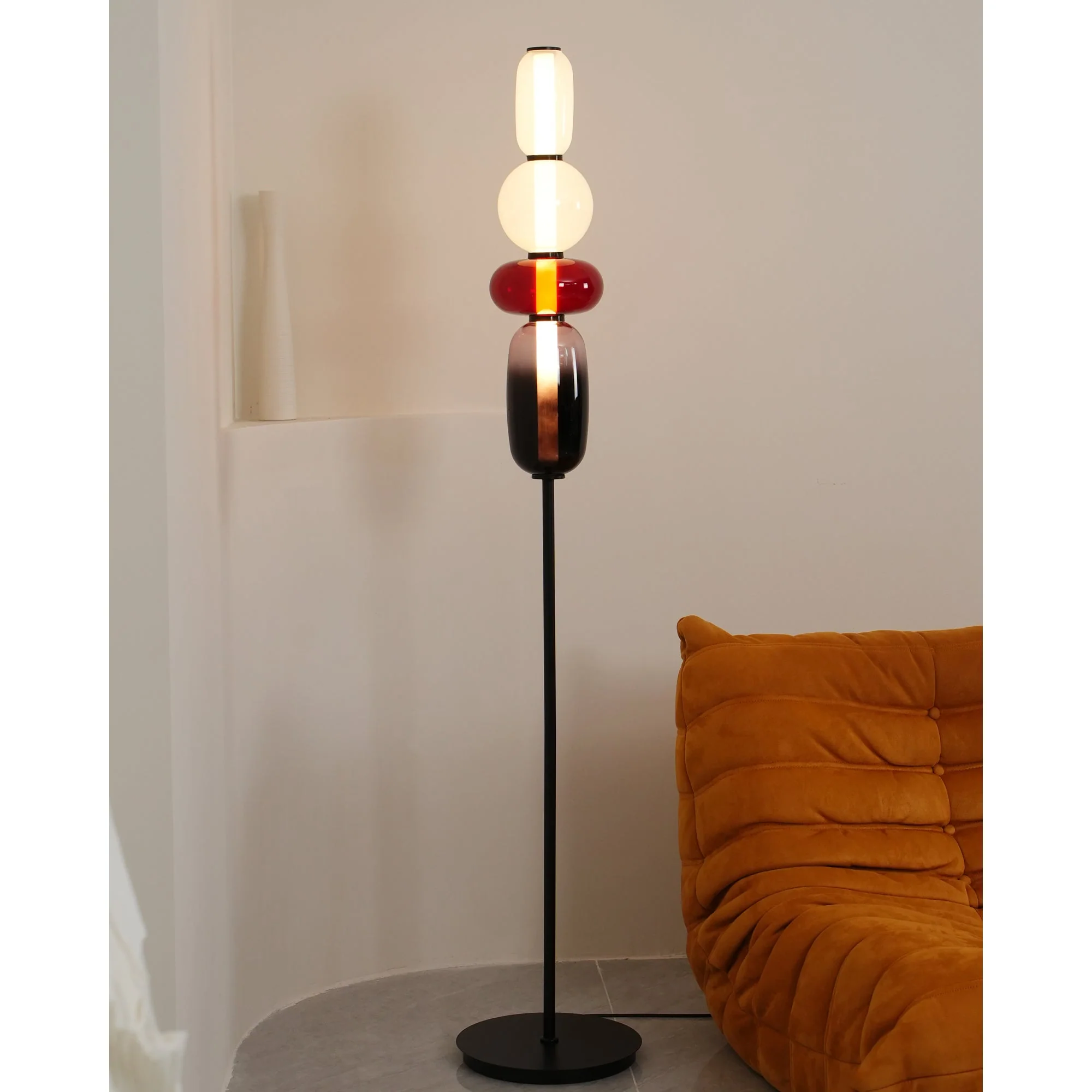 Candied Modern Glass Floor Lamp - Image 14