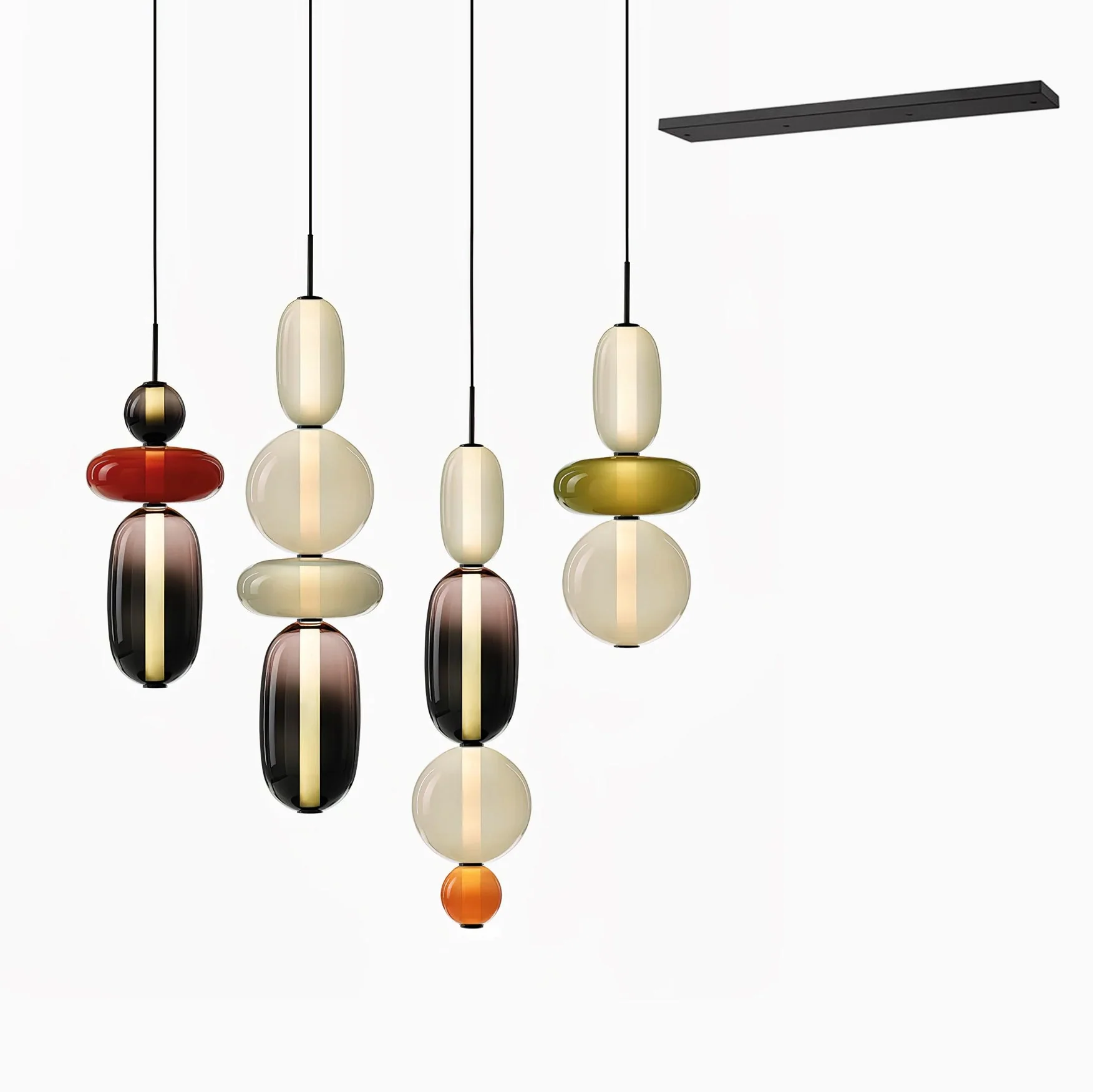 Candied Modern Glass Pendant Light - Image 32