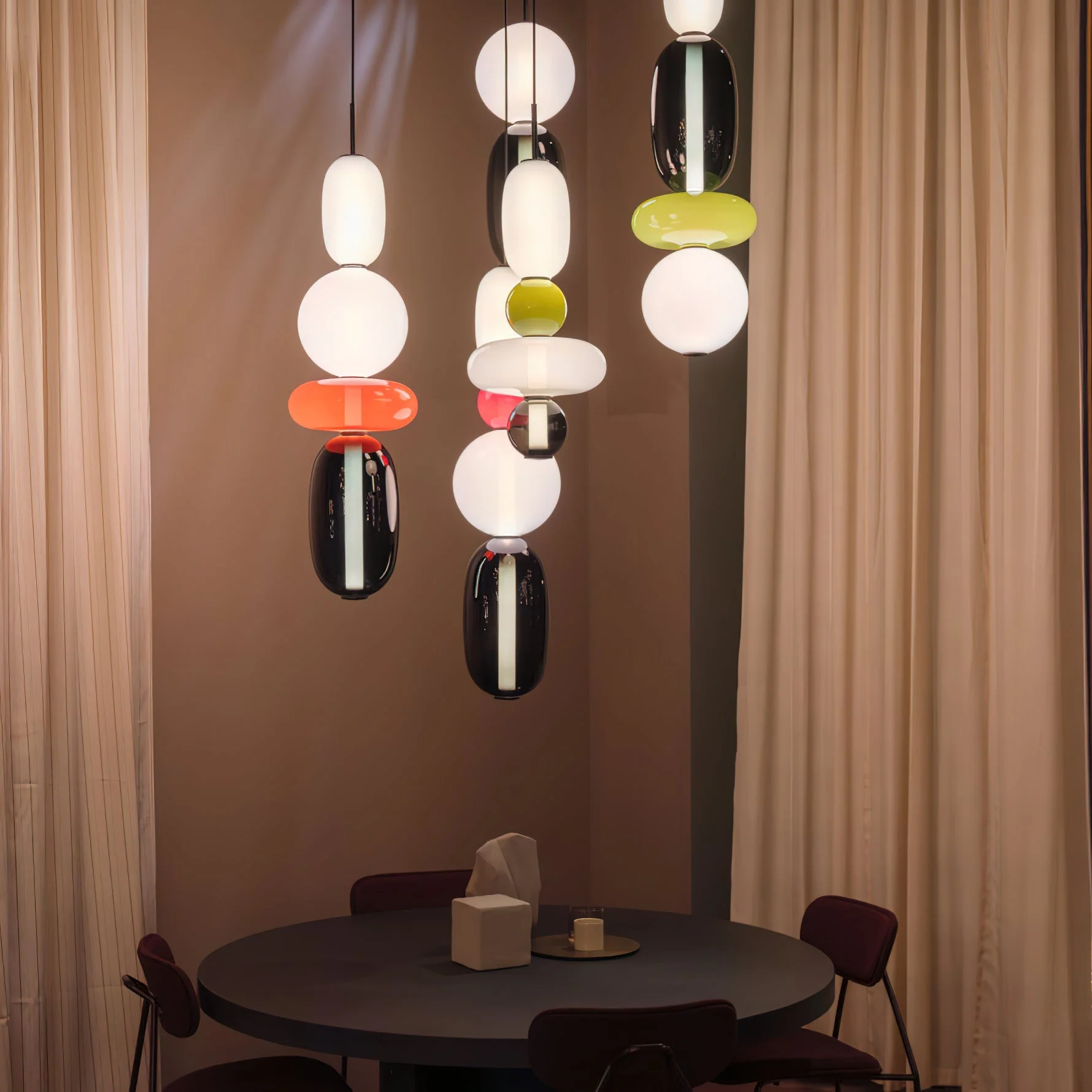 Candied Modern Glass Pendant Light - Image 7