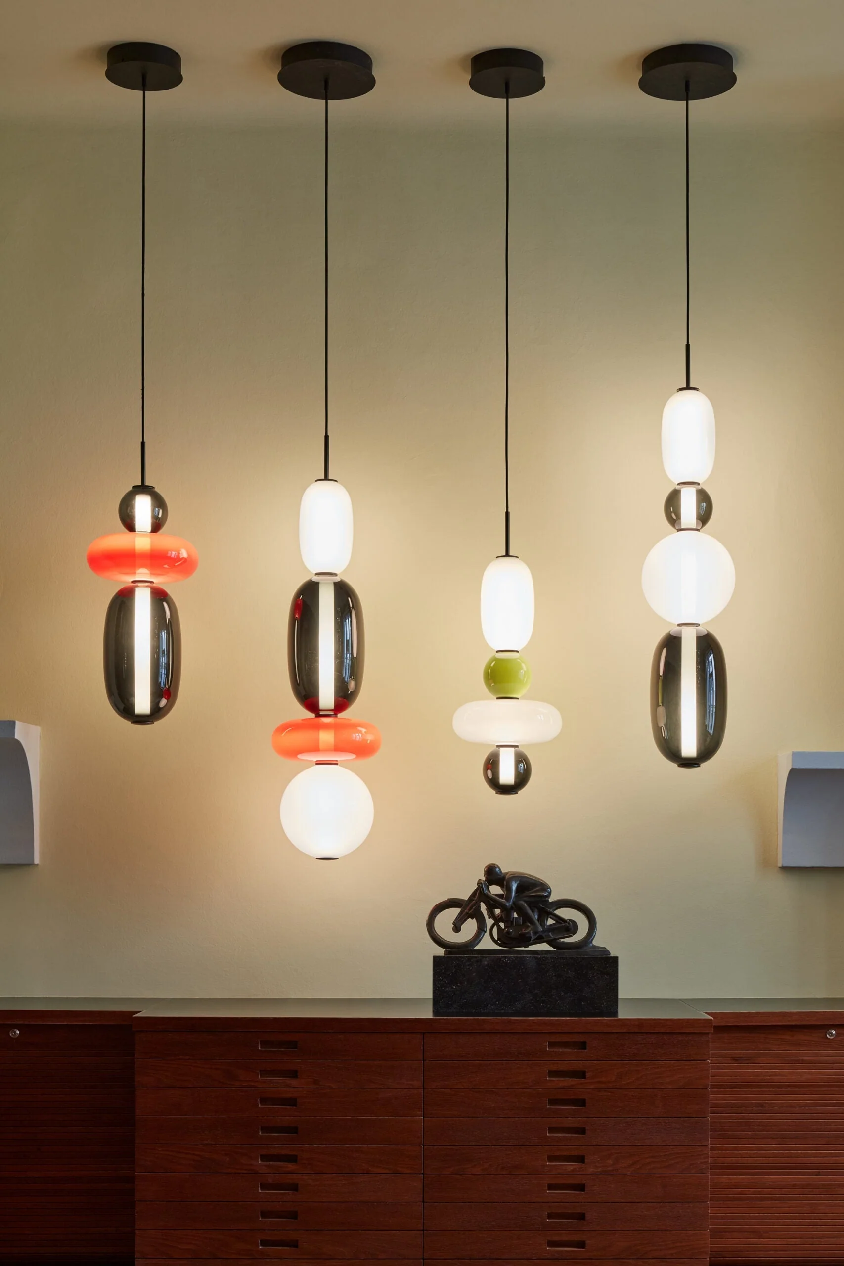 Candied Modern Glass Pendant Light - Image 13