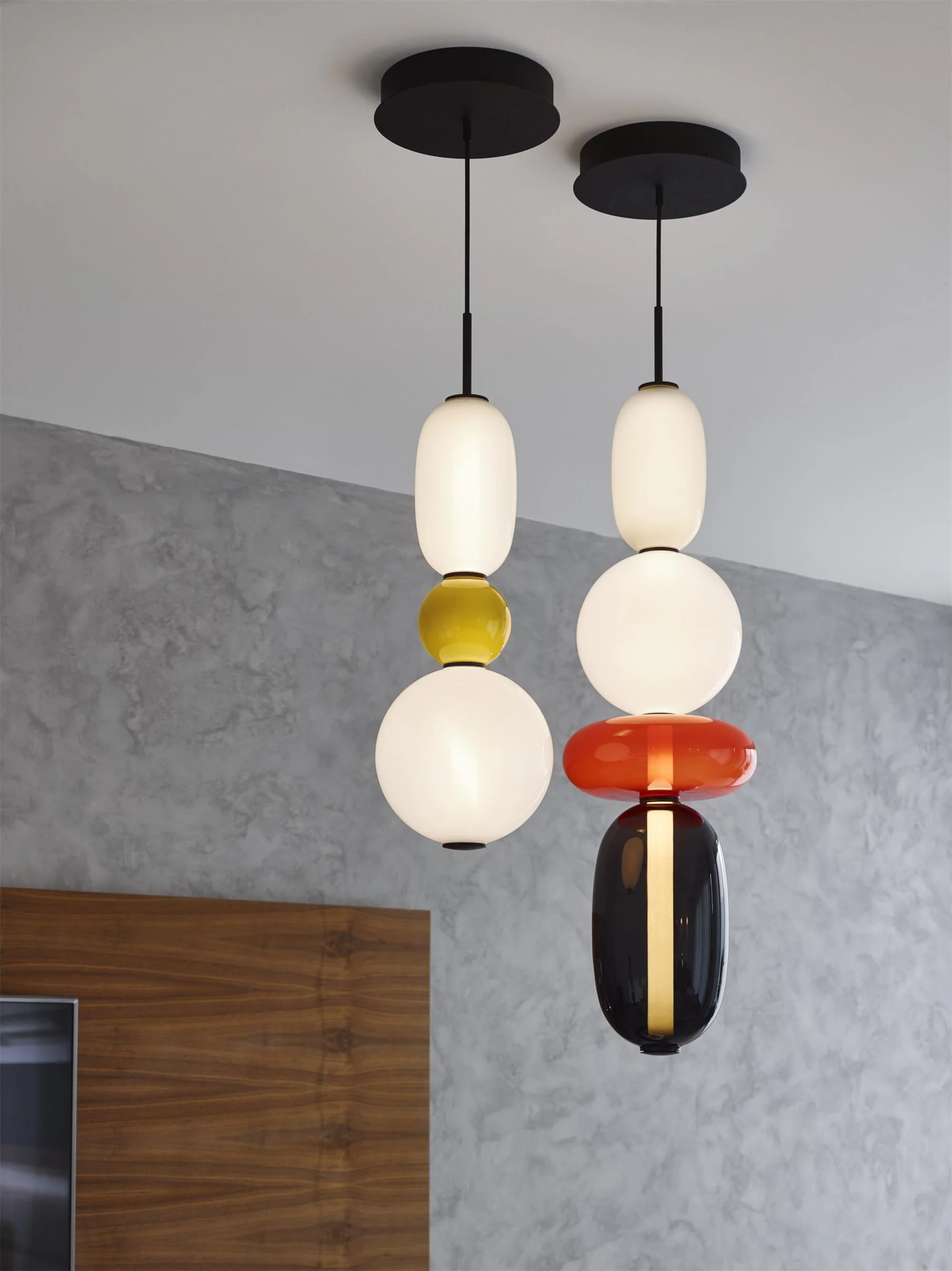 Candied Modern Glass Pendant Light - Image 16