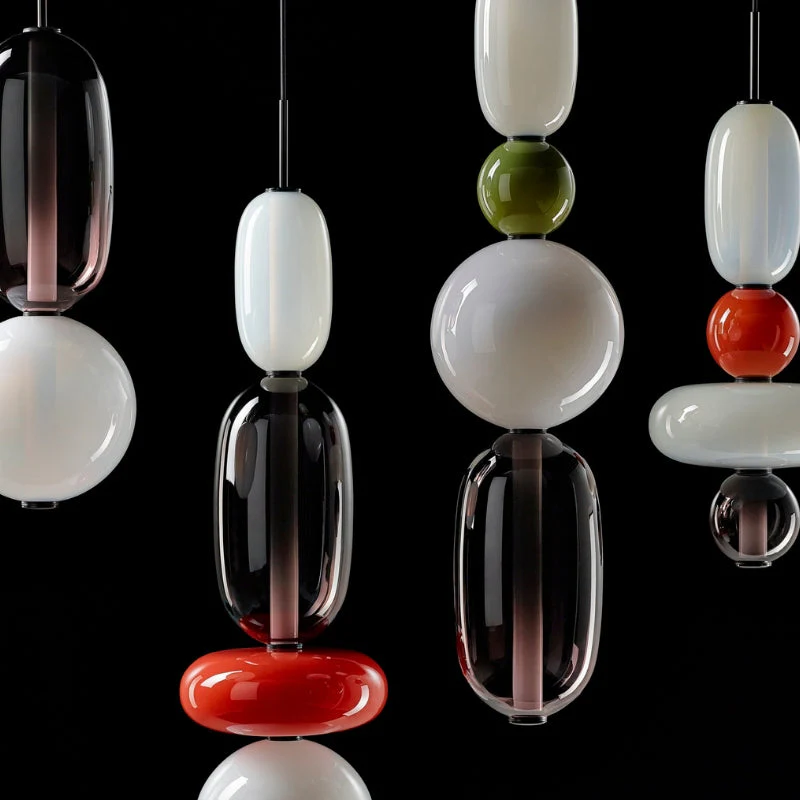 Candied Modern Glass Pendant Light - Image 23