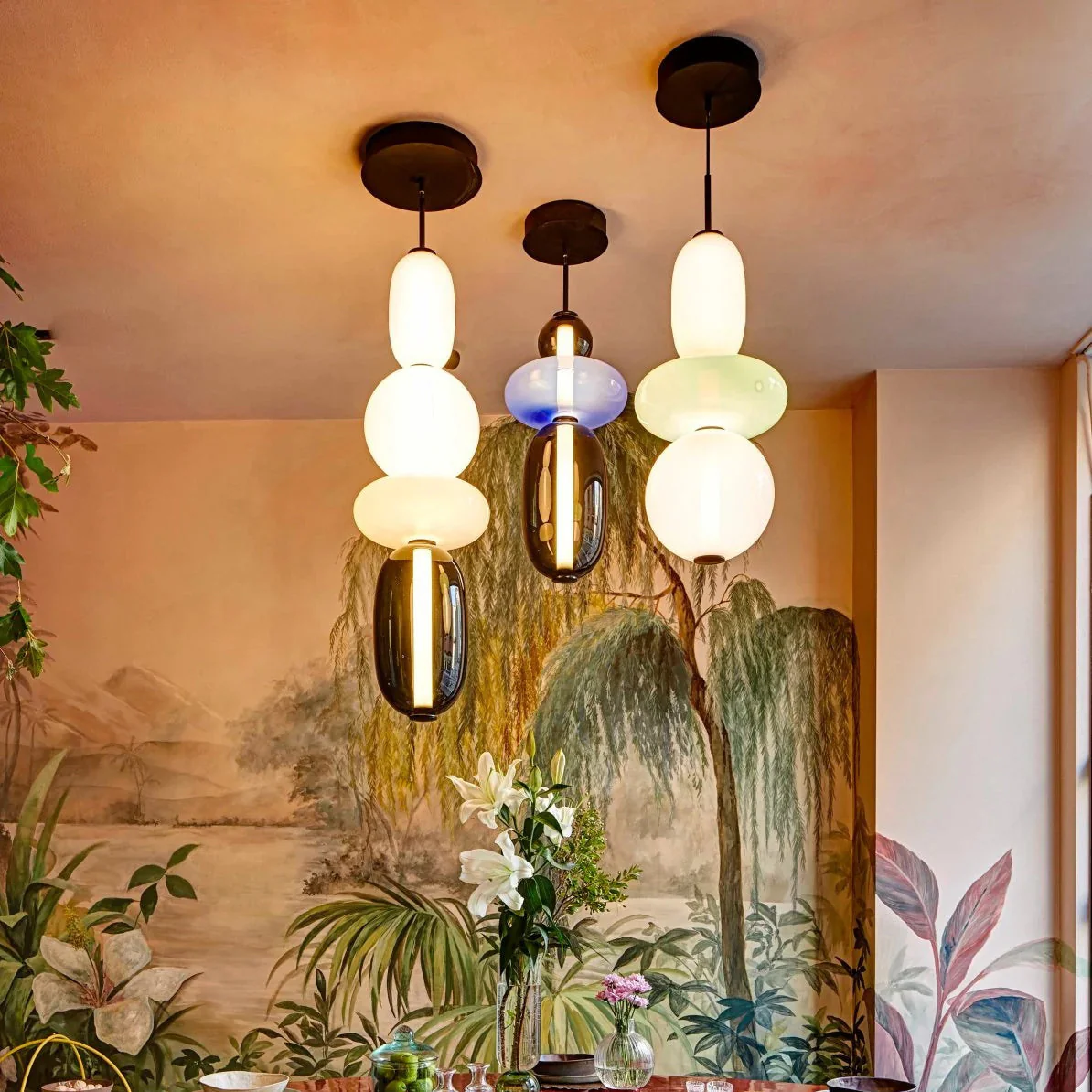 Candied Modern Glass Pendant Light - Image 27