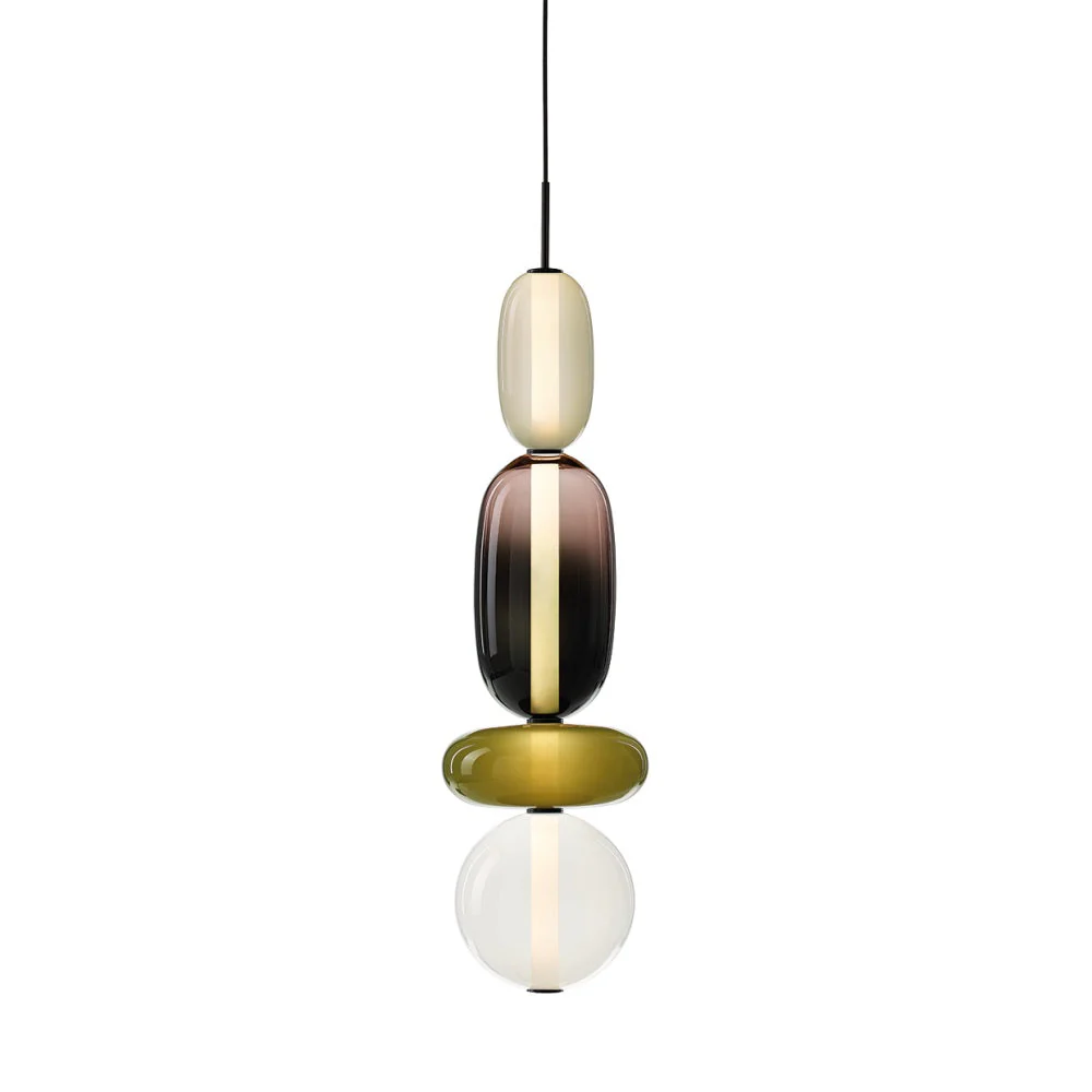 Candied Modern Glass Pendant Light - Image 61