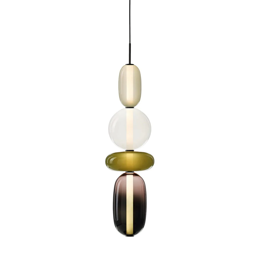 Candied Modern Glass Pendant Light - Image 63