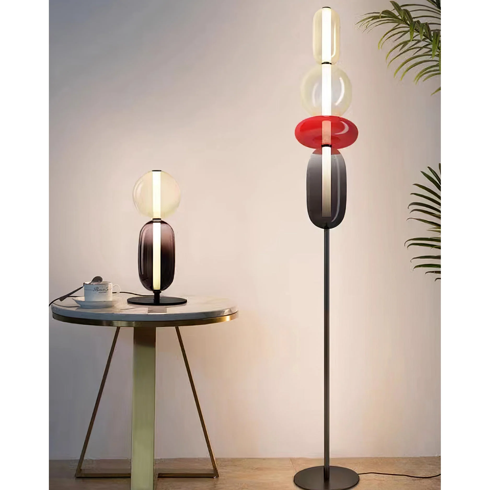 Candied Modern Glass Table Lamp - Image 26