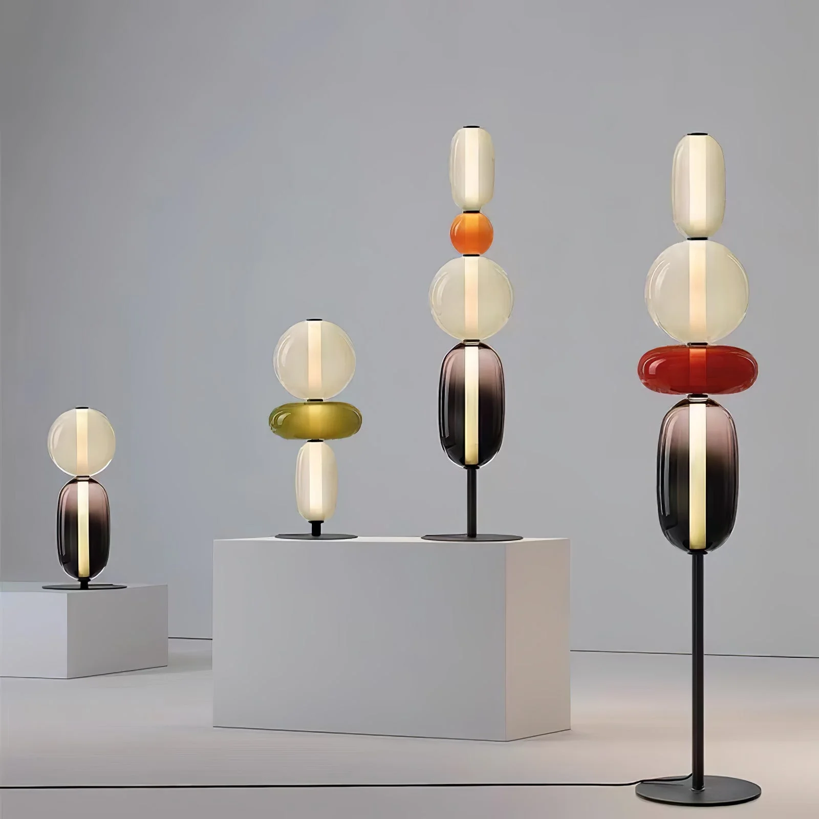 Candied Modern Glass Table Lamp - Image 28