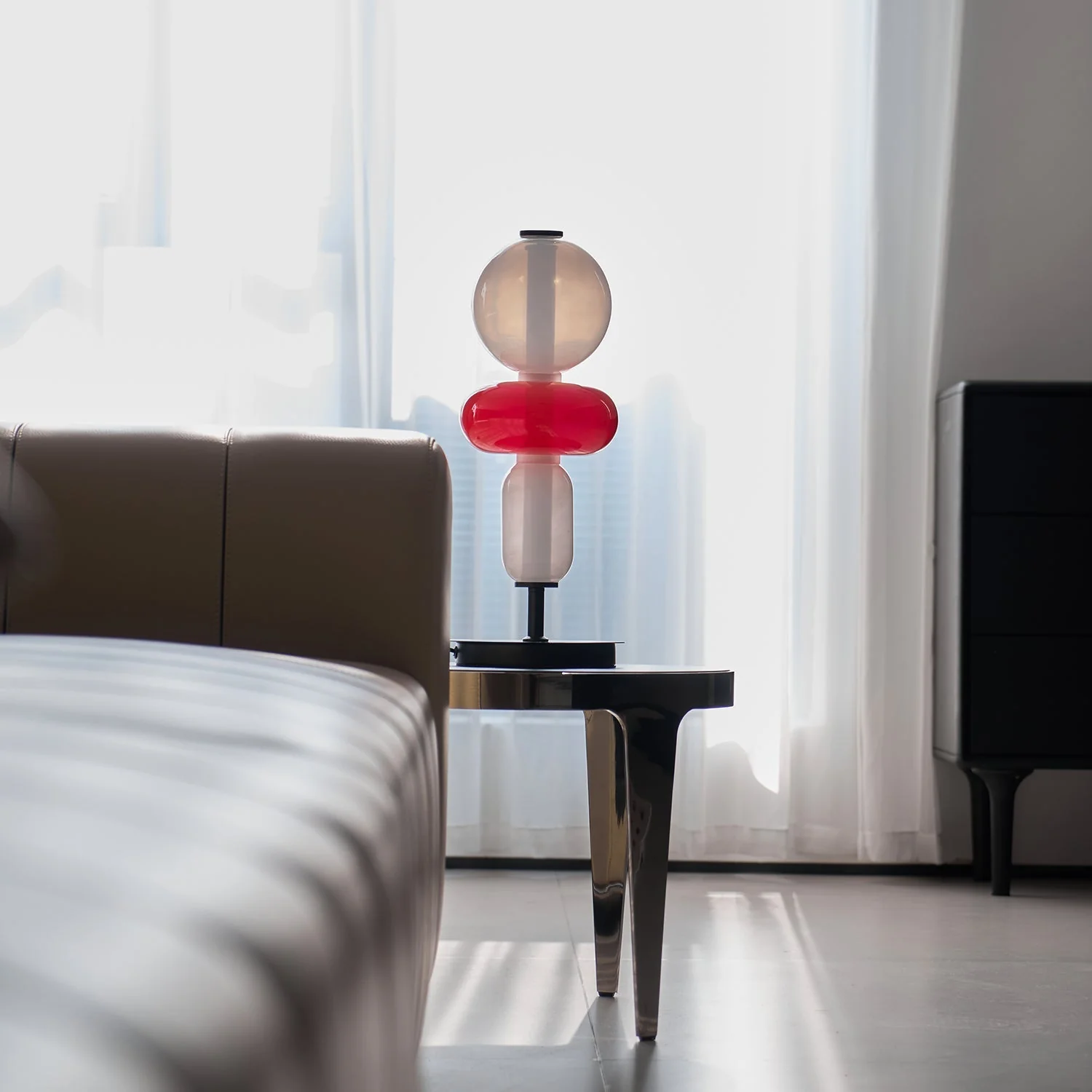 Candied Modern Glass Table Lamp - Image 36