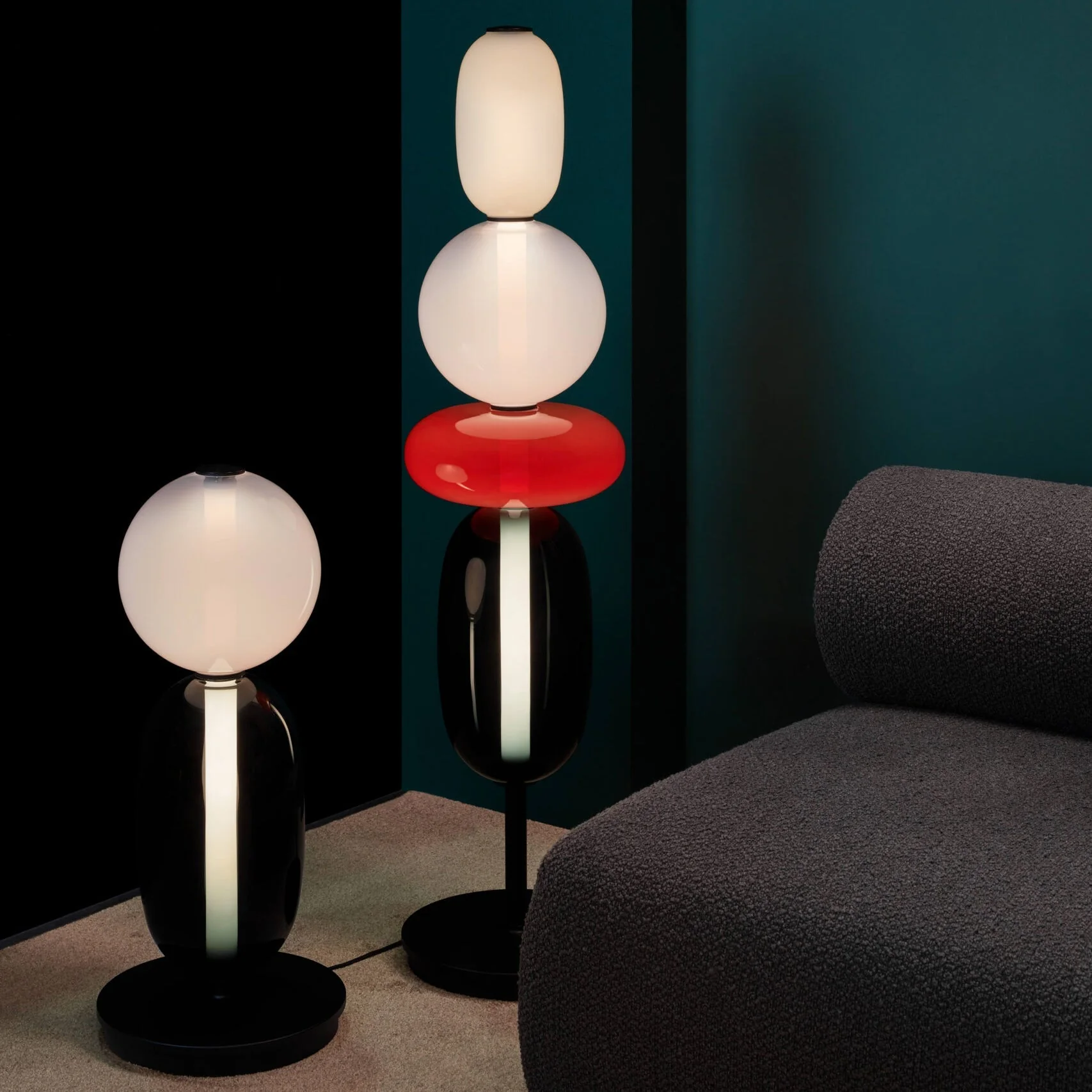 Candied Modern Glass Table Lamp - Image 5
