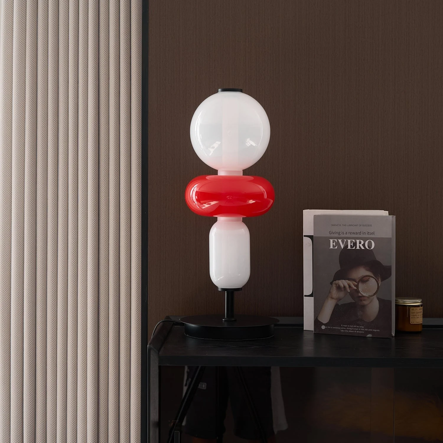 Candied Modern Glass Table Lamp - Image 7