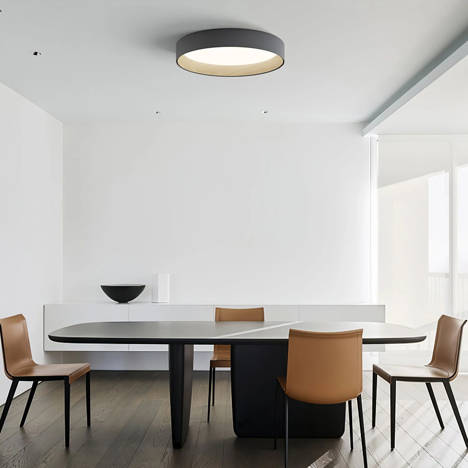 Caraeara Modern Minimalist Round Ceiling Lamp - Image 14