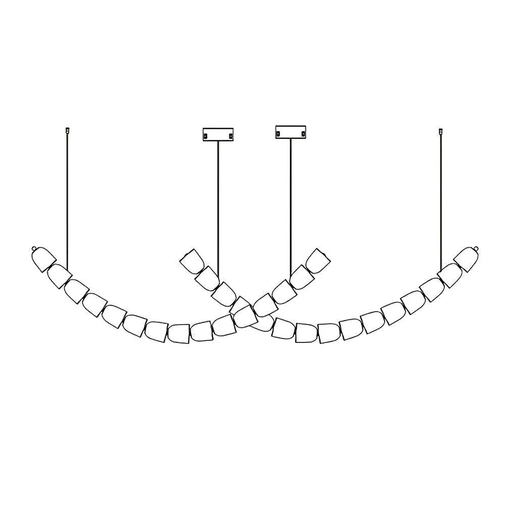 Cascade Modern Chandelier - Image 17