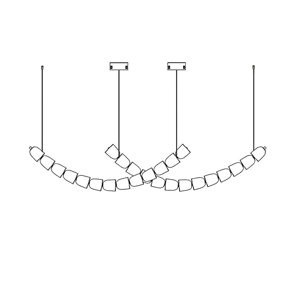 Cascade Modern Chandelier - Image 8
