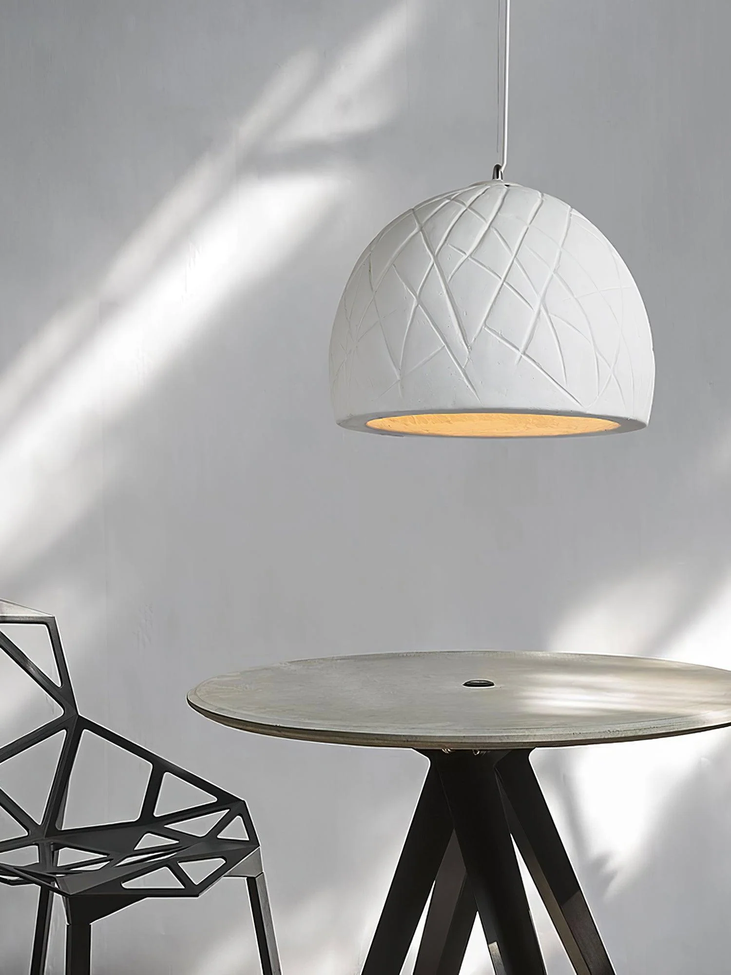 Cashaor Nordic Art Wabi Plastic Pendant Light - Image 10